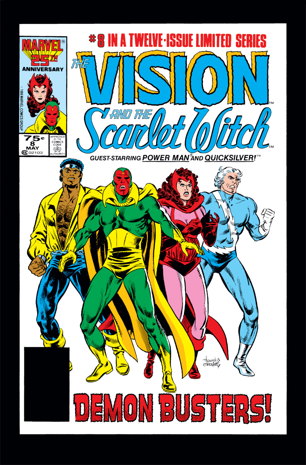 Read online The Vision and the Scarlet Witch (1985) comic -  Issue #8 - 1
