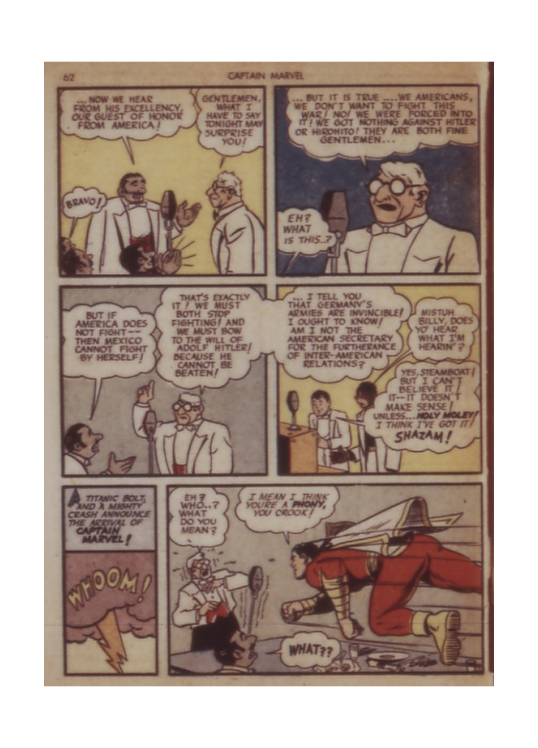 Read online Captain Marvel Adventures comic -  Issue #16 - 62