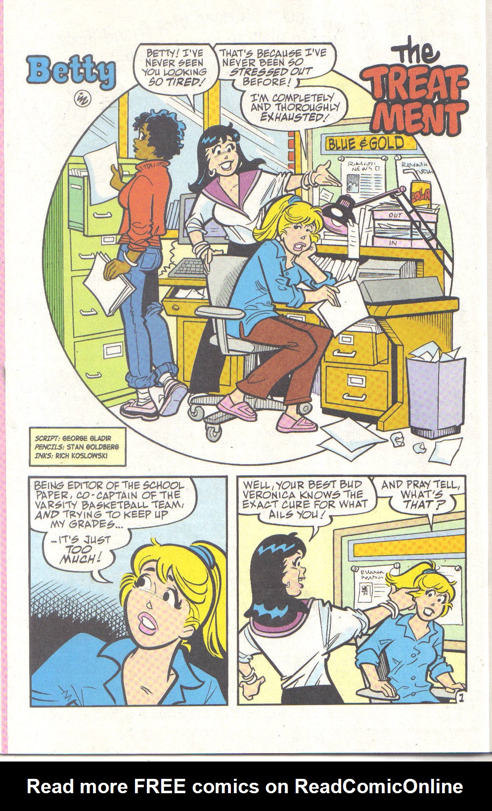 Read online Betty comic -  Issue #171 - 20