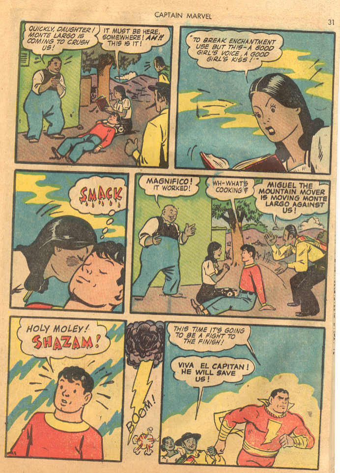 Read online Captain Marvel Adventures comic -  Issue #28 - 31