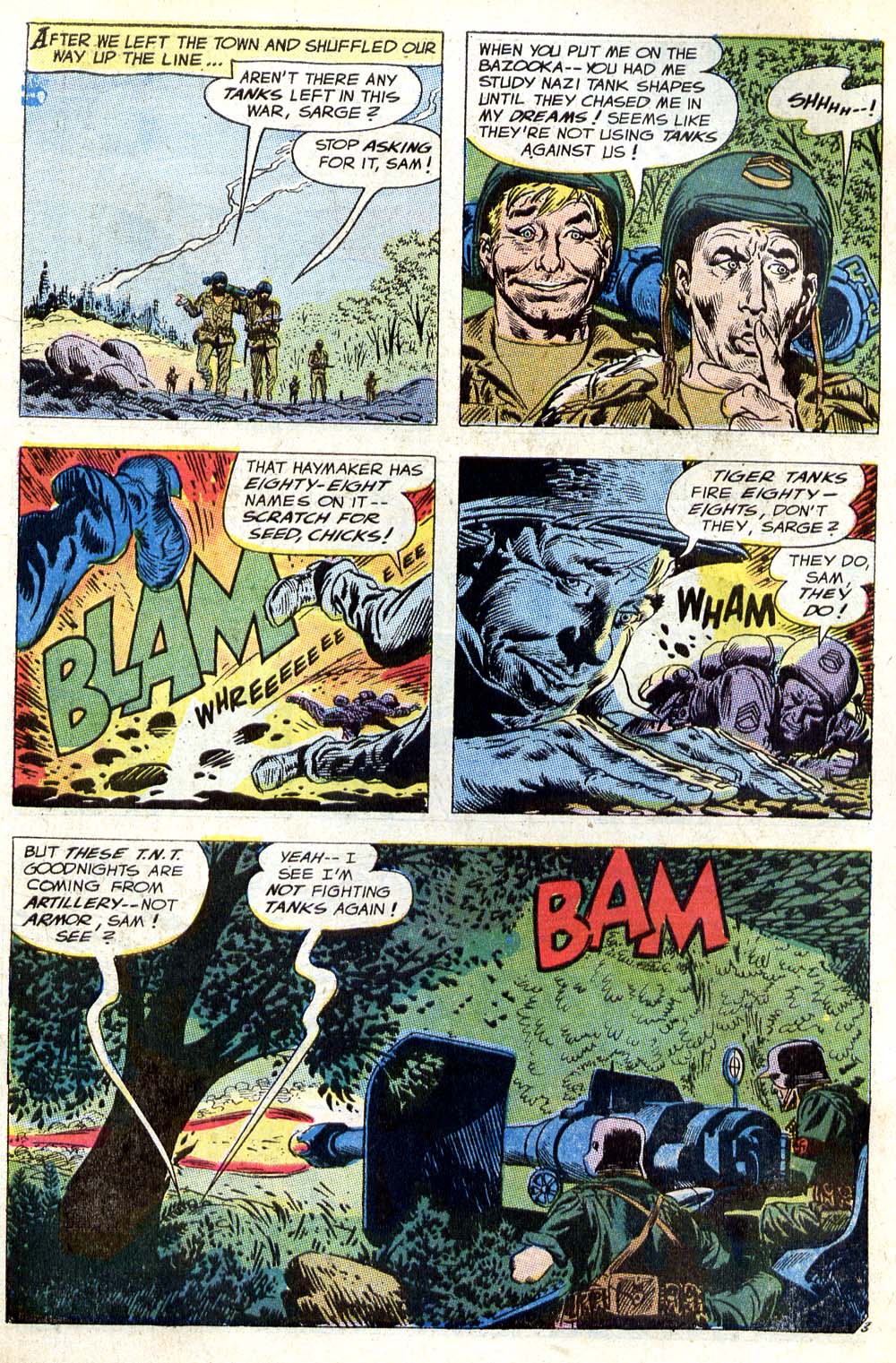 Read online G.I. Combat (1952) comic -  Issue #140 - 6