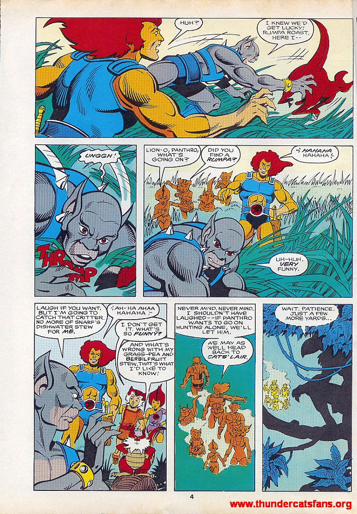 Read online ThunderCats (1987) comic -  Issue #21 - 4