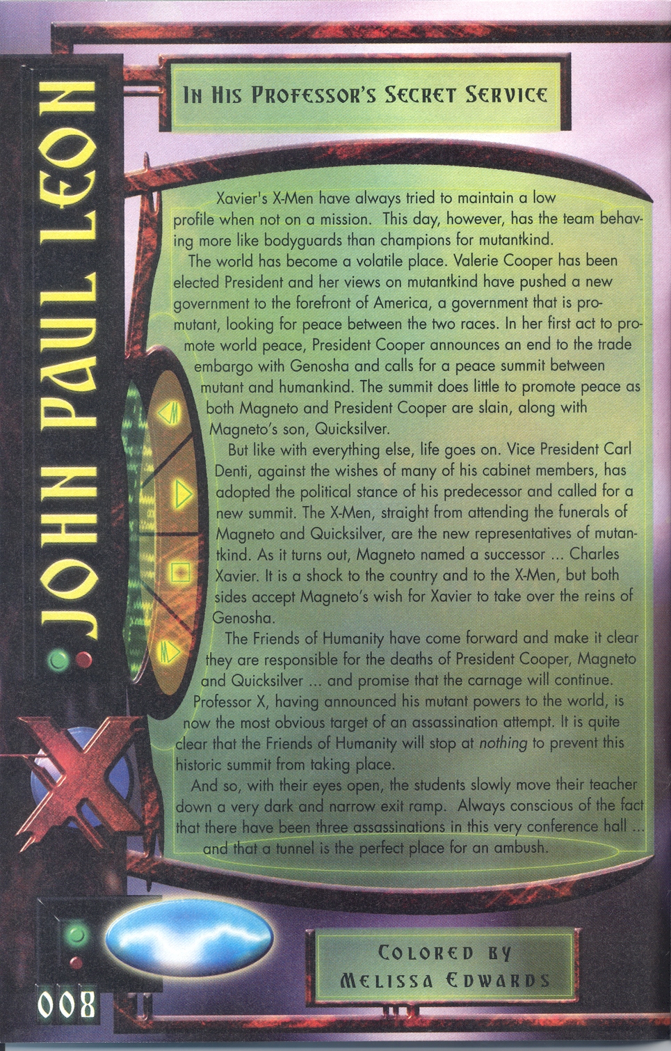 Read online X-Men: Millennial Visions comic -  Issue #1 - 8