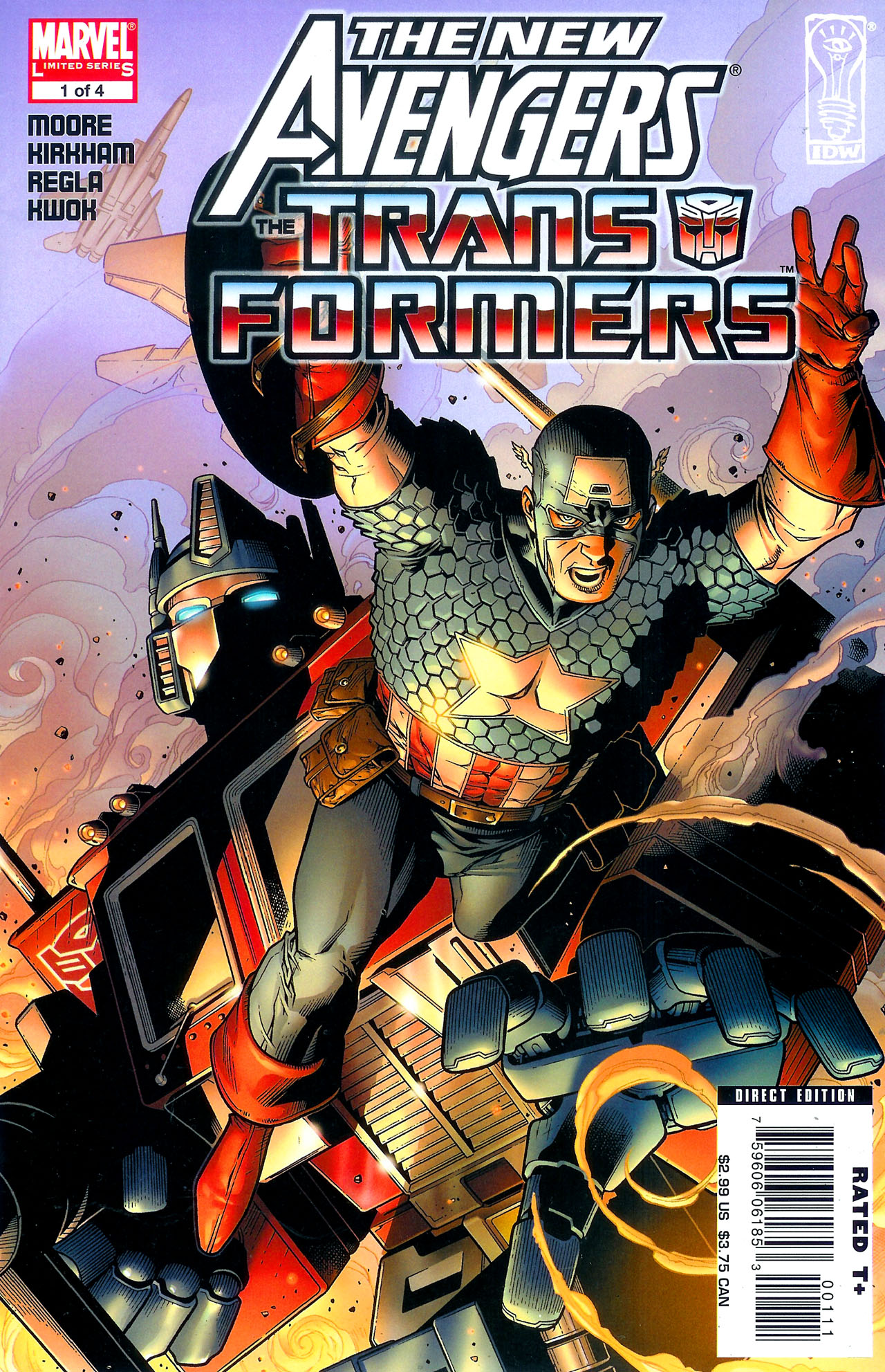 Read online New Avengers/Transformers comic -  Issue #1 - 1