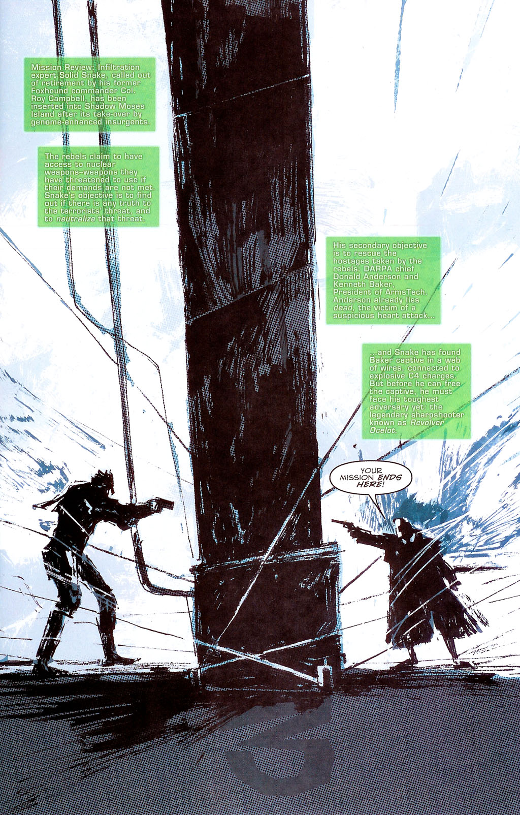 Read online Metal Gear Solid comic -  Issue #3 - 3