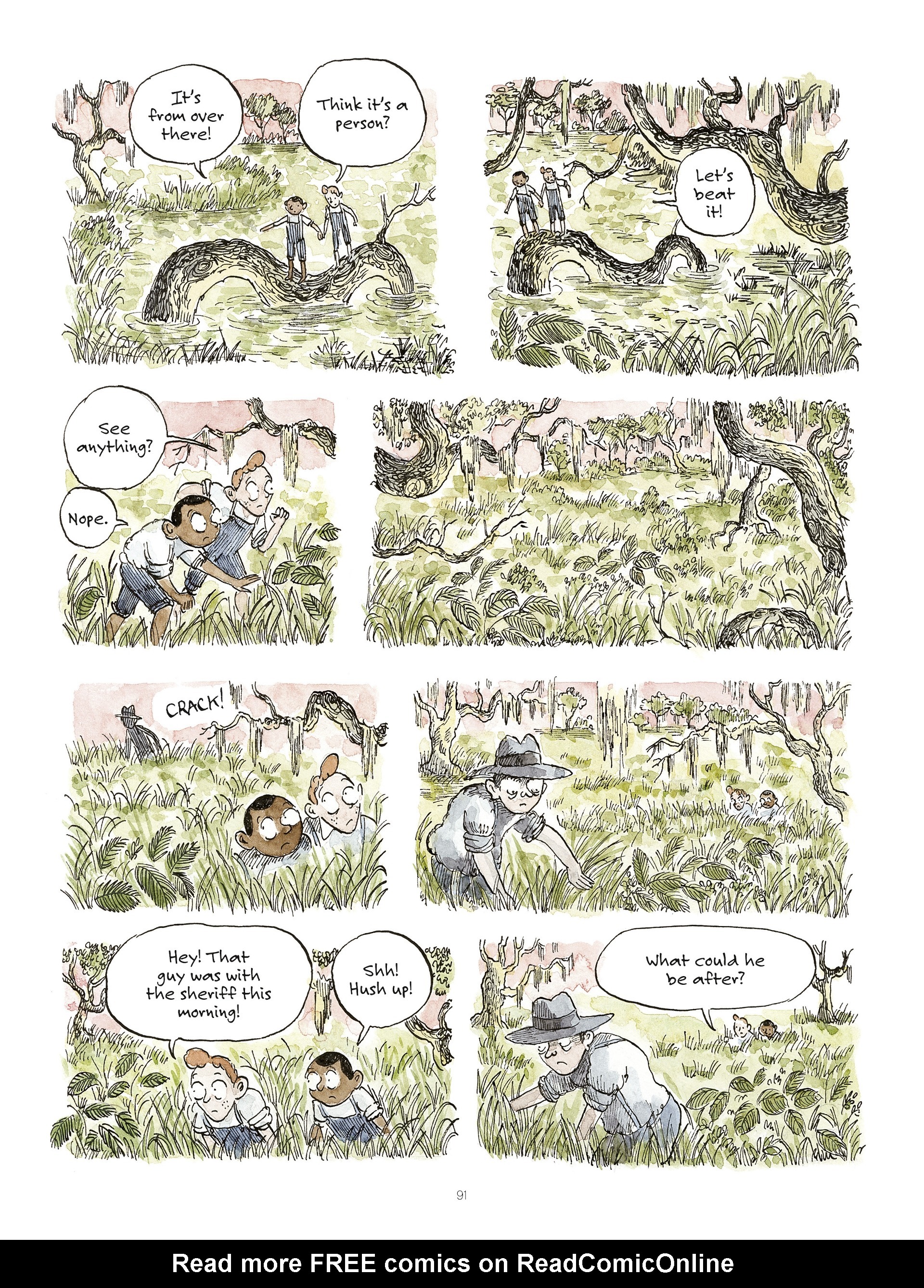 Read online Swamp: A Summer in the Bayou comic -  Issue # TPB (Part 1) - 93