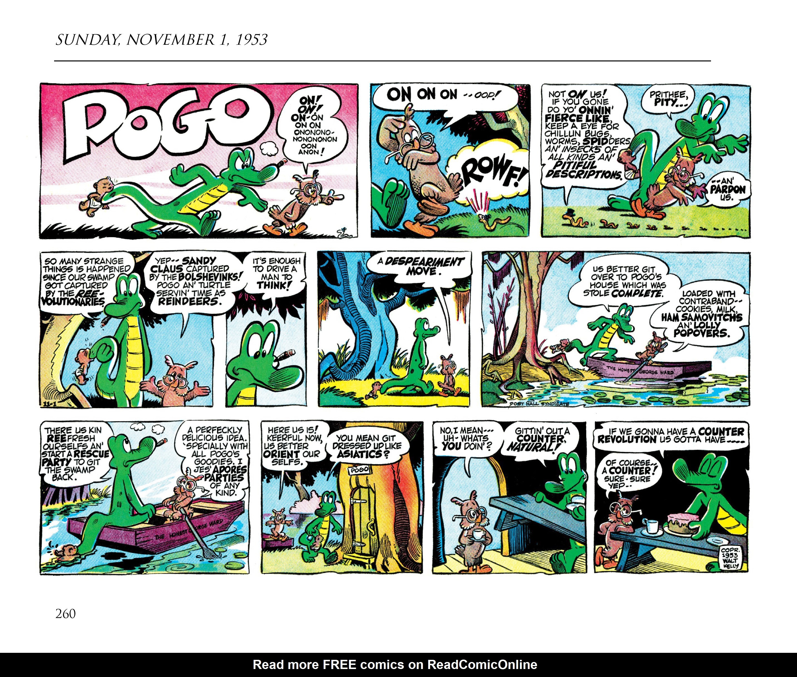 Read online Pogo by Walt Kelly: The Complete Syndicated Comic Strips comic -  Issue # TPB 3 (Part 3) - 72