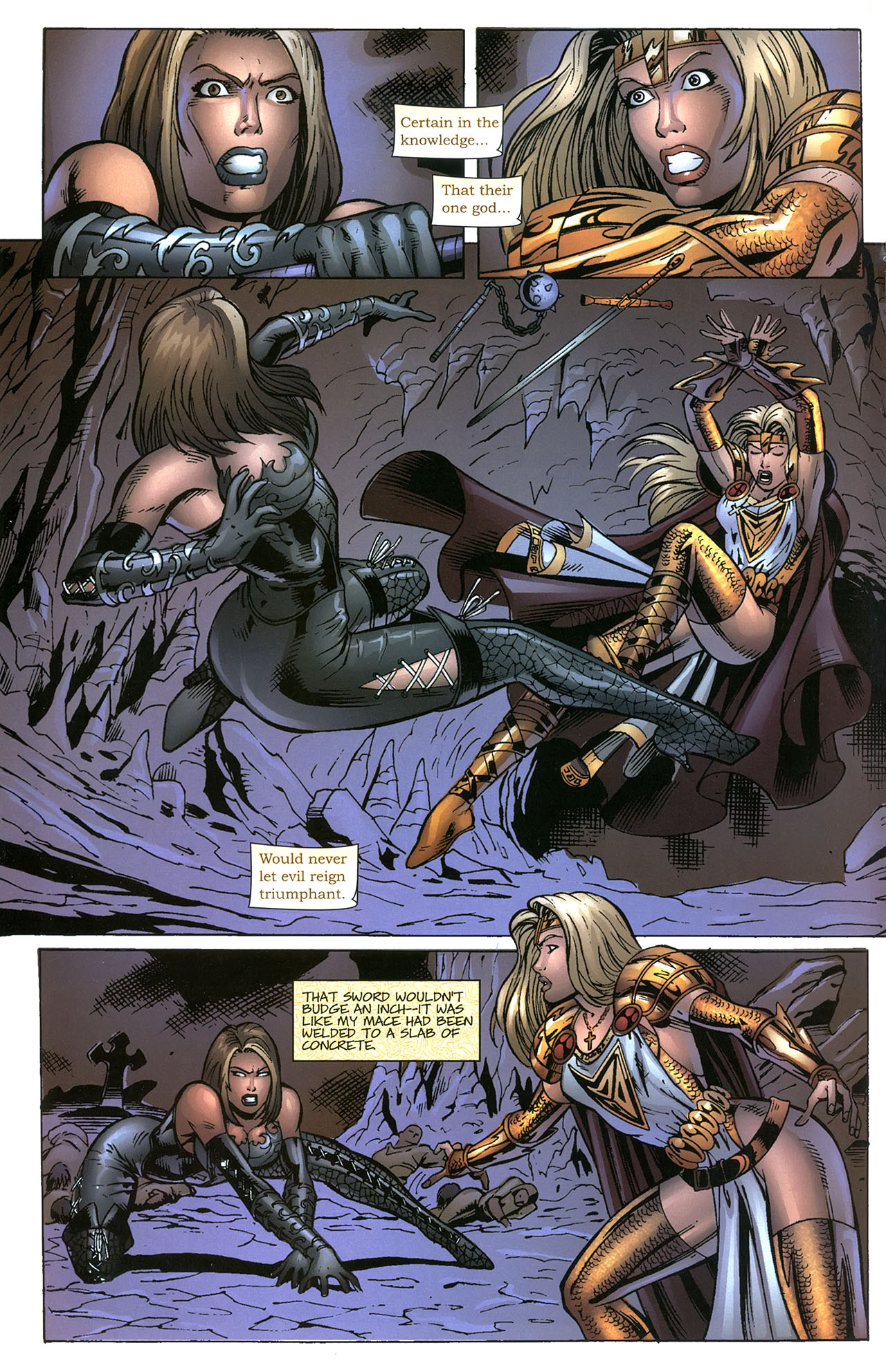 Read online Alley Cat Vs. Lady Pendragon comic -  Issue # Full - 11