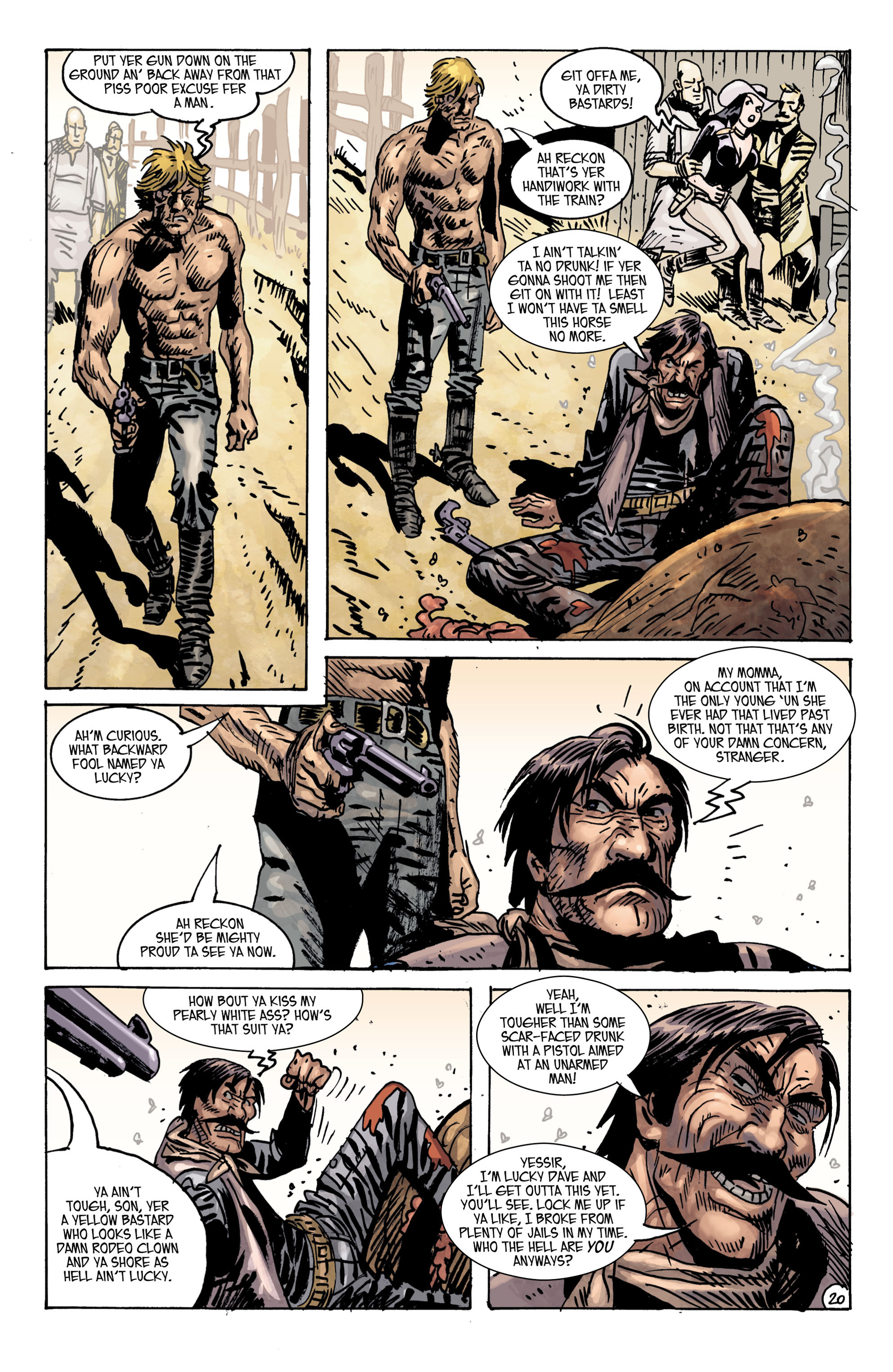 Read online Jonah Hex (2006) comic -  Issue #30 - 21