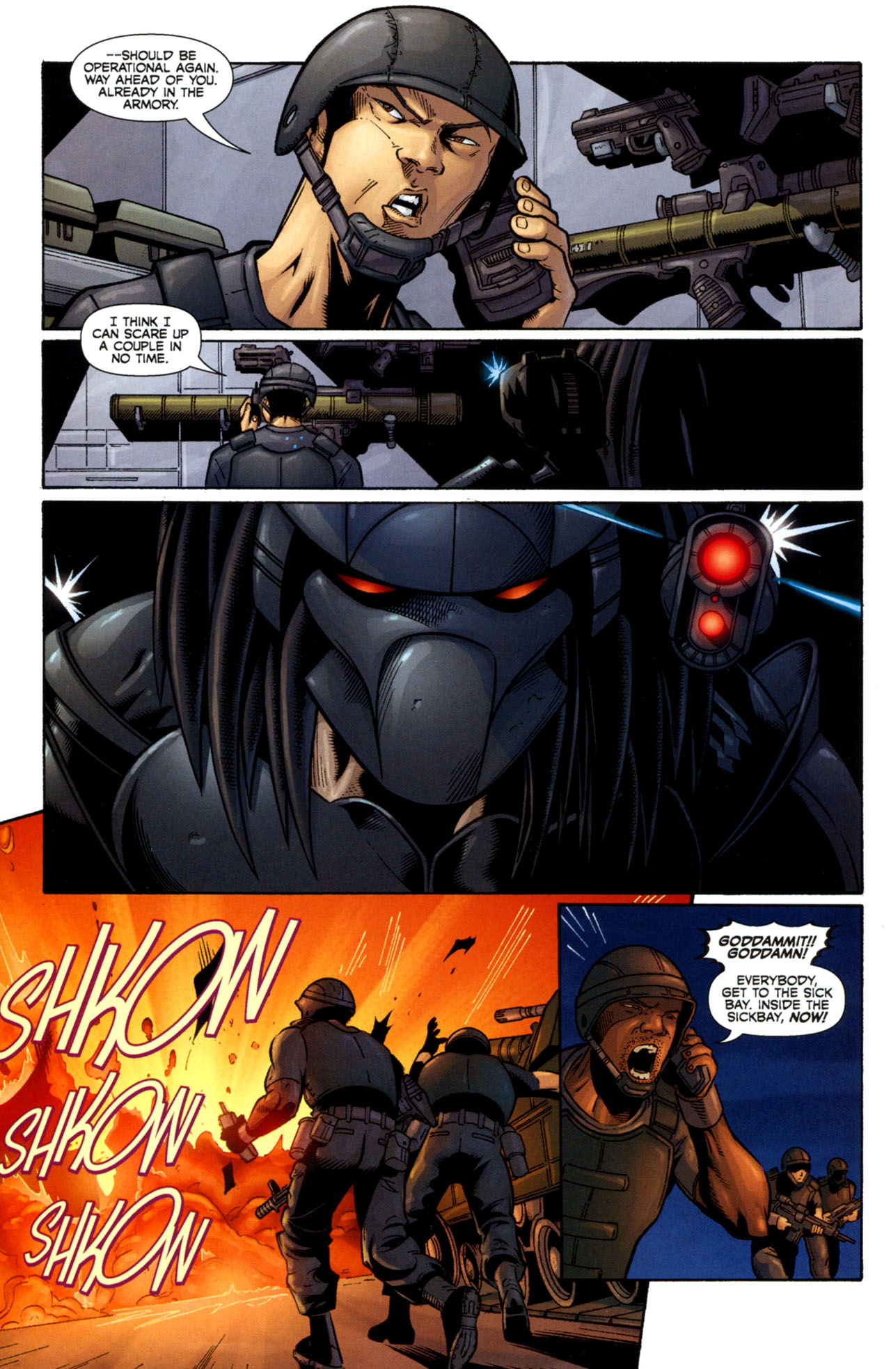Read online Predator comic -  Issue #4 - 12