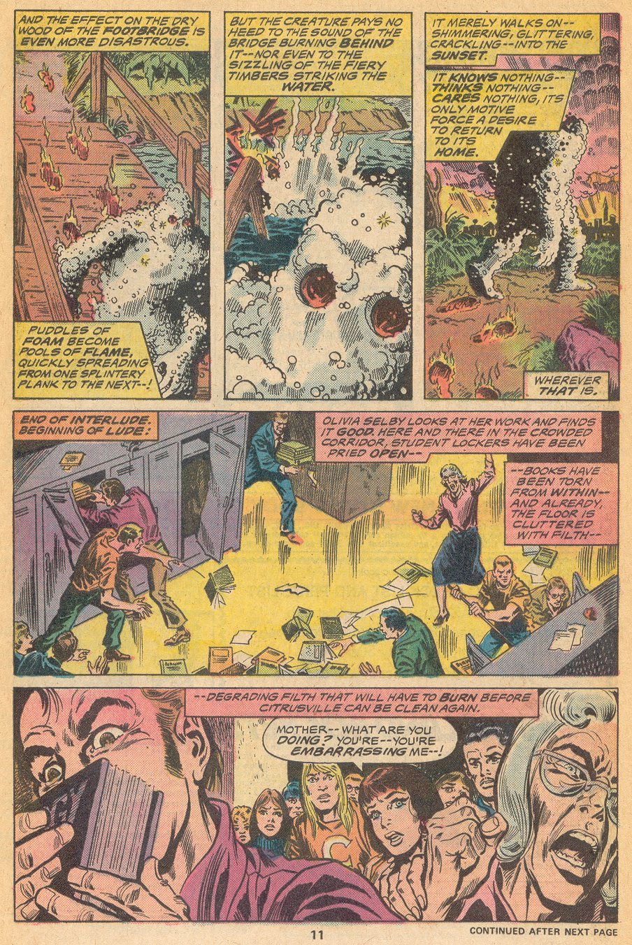 Read online Man-Thing (1974) comic -  Issue #18 - 8