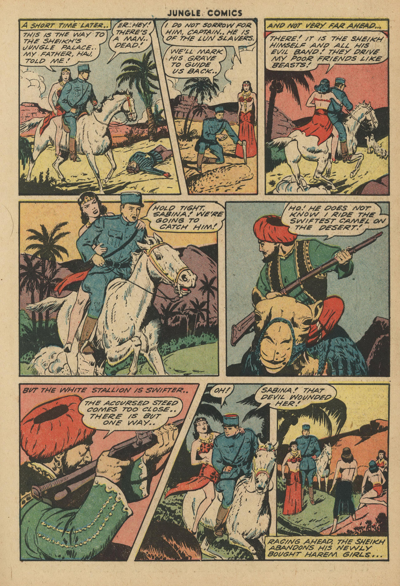 Read online Jungle Comics comic -  Issue #54 - 39
