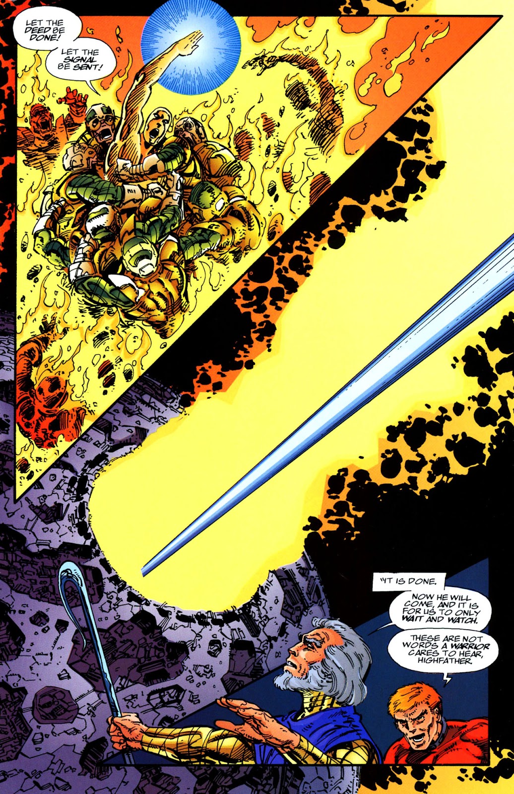 Darkseid vs. Galactus: The Hunger issue Full - Page 17