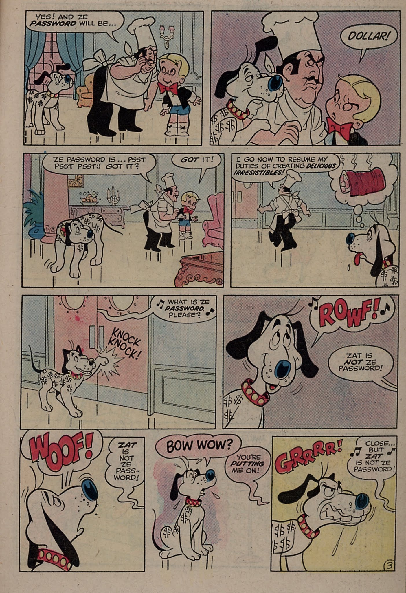 Read online Richie Rich & Dollar the Dog comic -  Issue #11 - 23