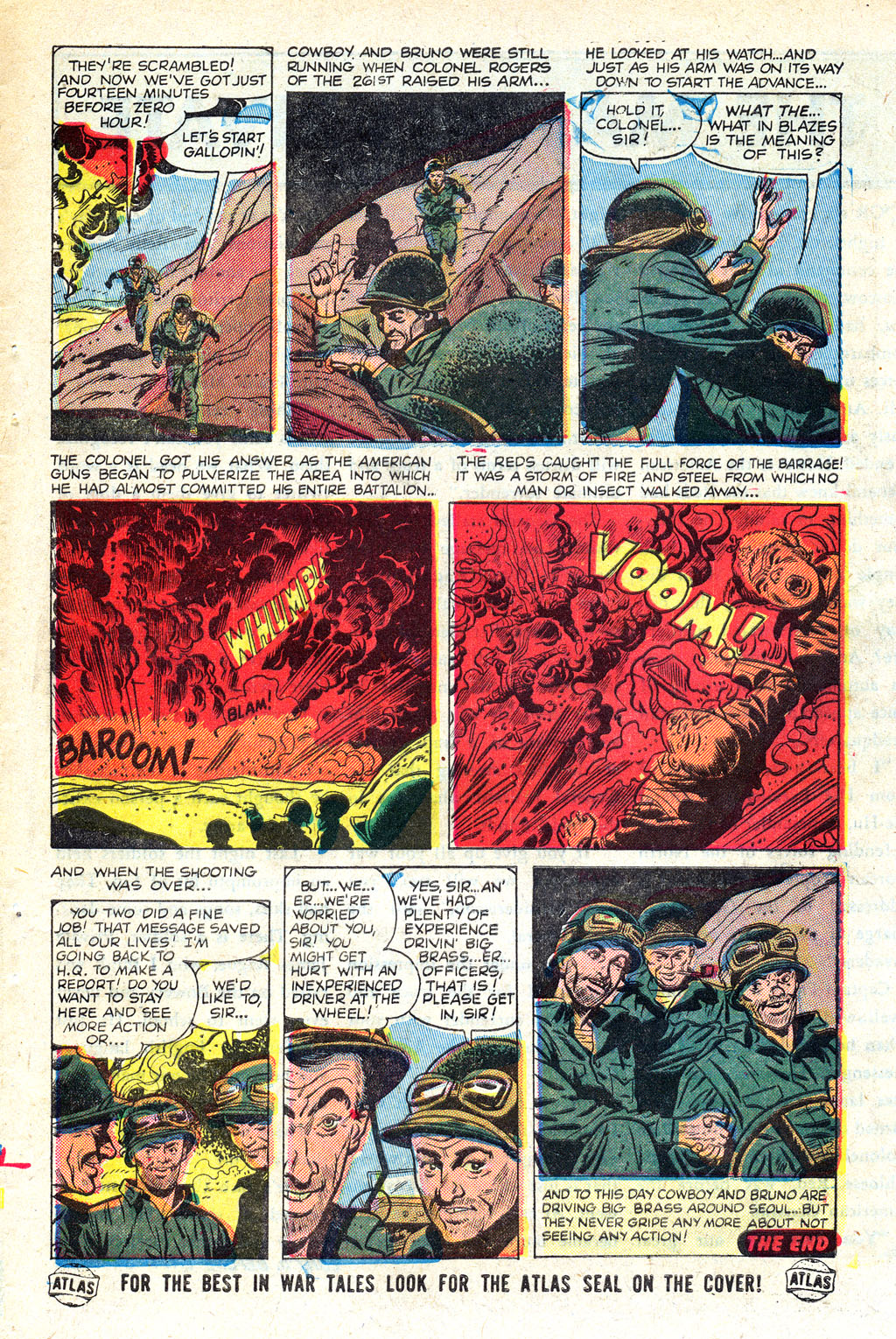 Read online Men in Action comic -  Issue #9 - 9