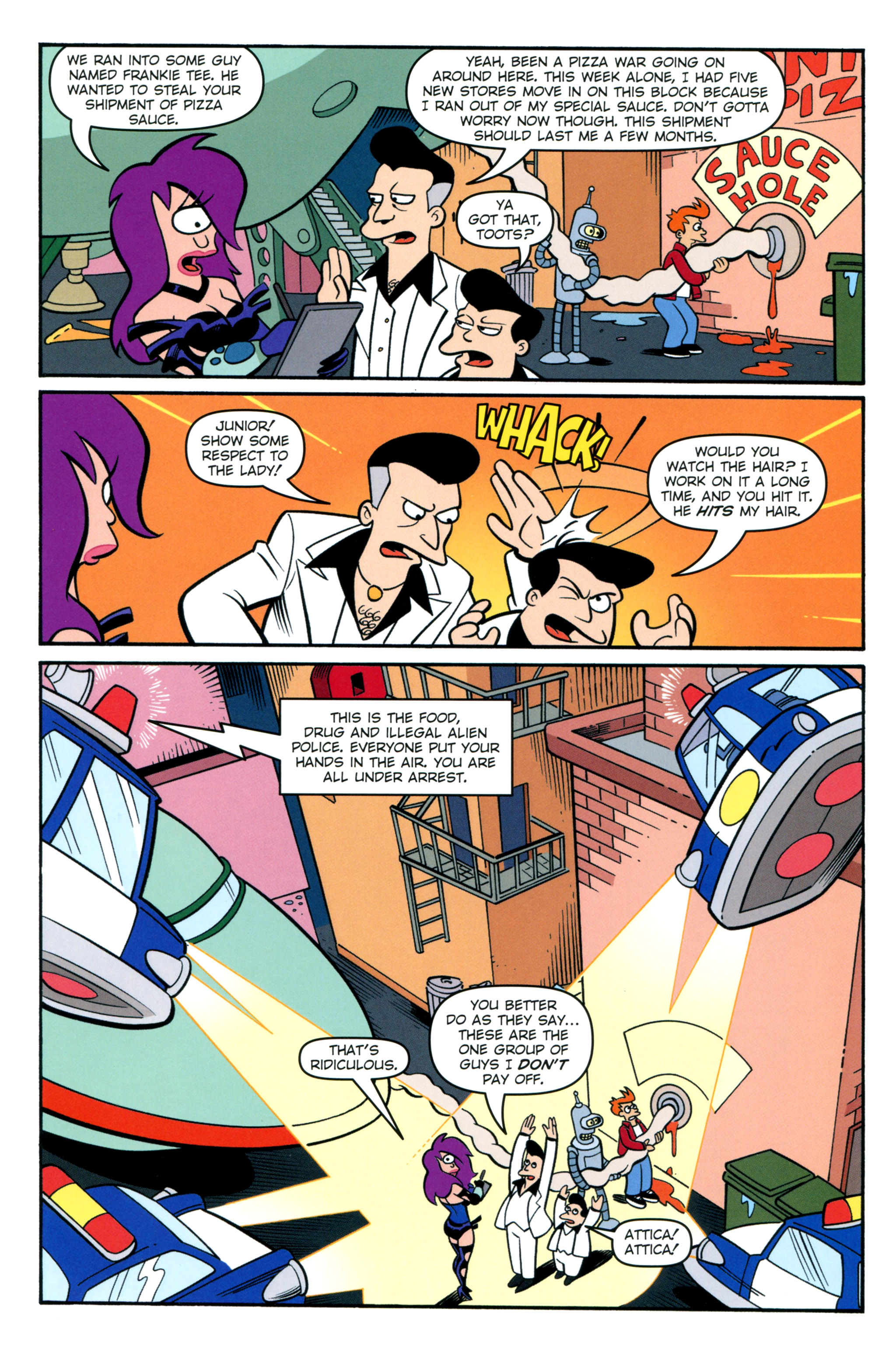 Read online Futurama Comics comic -  Issue #71 - 14