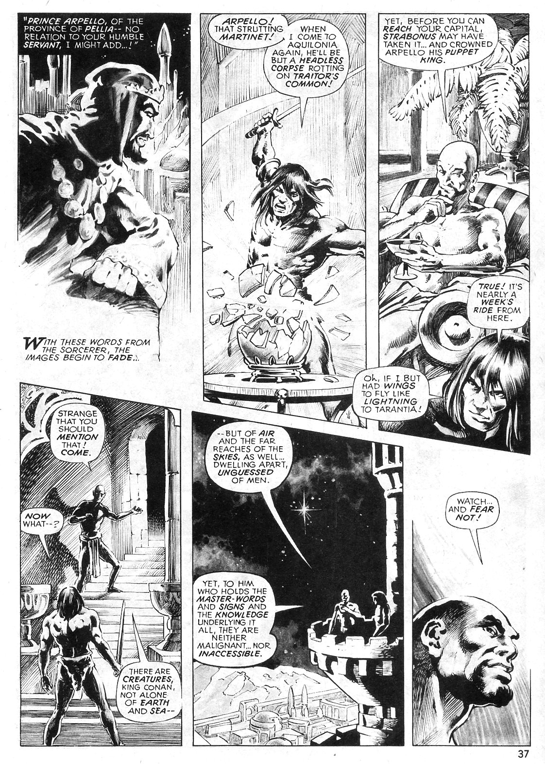 Read online The Savage Sword Of Conan comic -  Issue #30 - 36