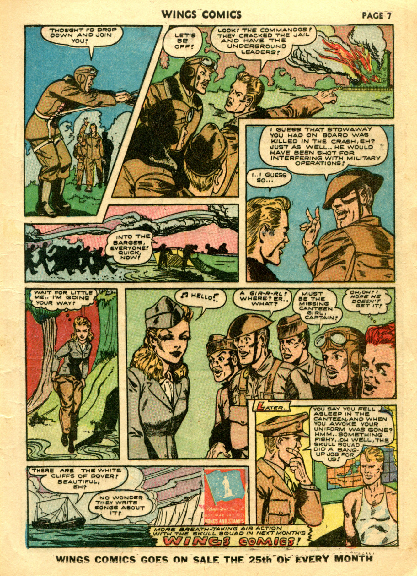 Read online Wings Comics comic -  Issue #25 - 9