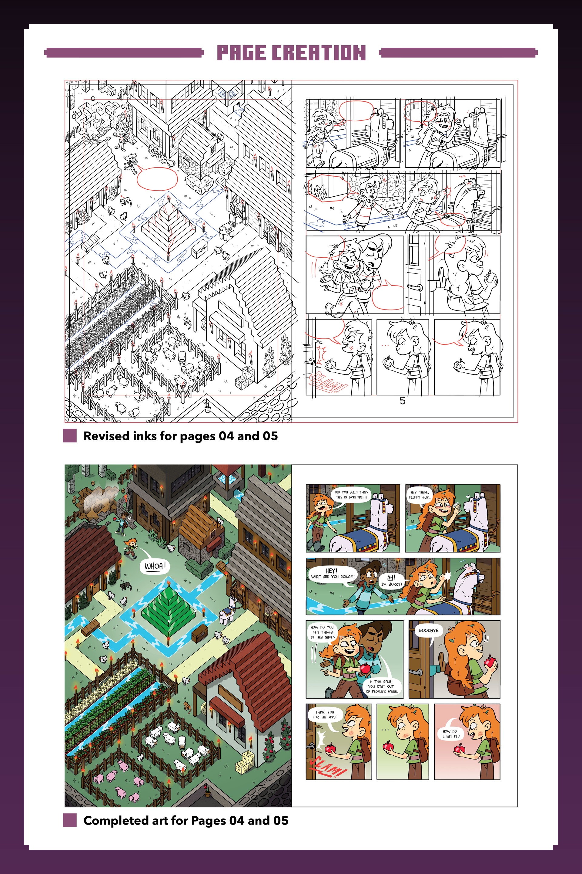 Read online Minecraft: Open World – Into the Nether comic -  Issue # TPB - 84