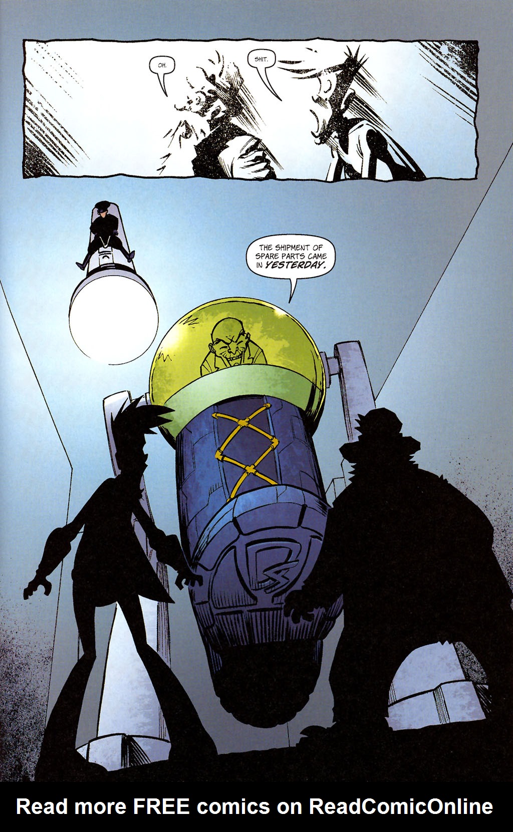 Read online Paul Jenkins' Sidekick comic -  Issue #3 - 25
