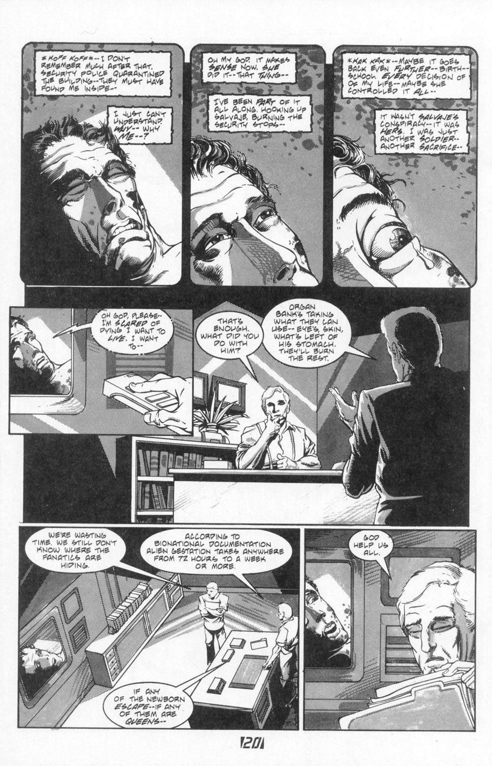 Read online Aliens (1988) comic -  Issue #4 - 22