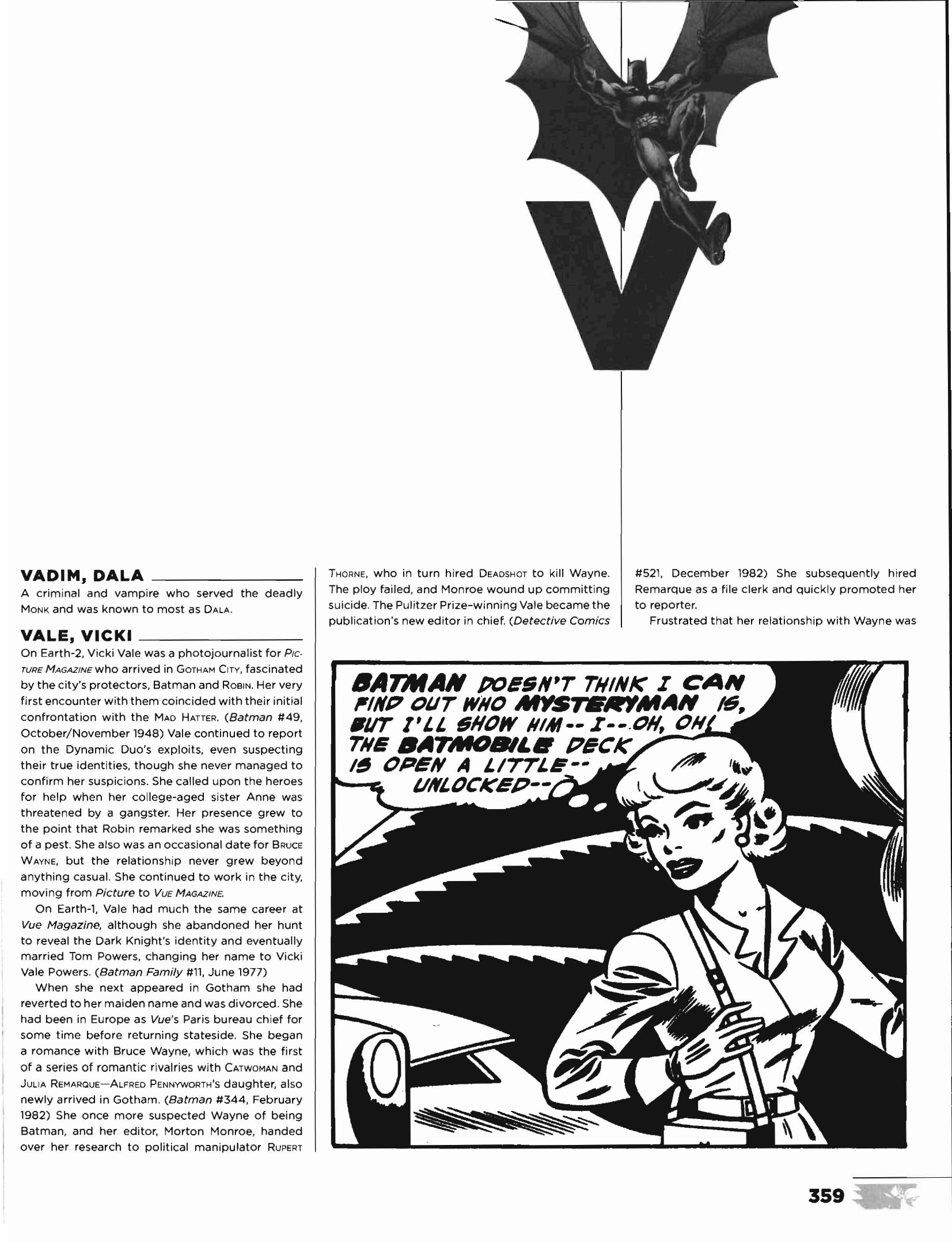Read online The Essential Batman Encyclopedia comic -  Issue # TPB (Part 4) - 71