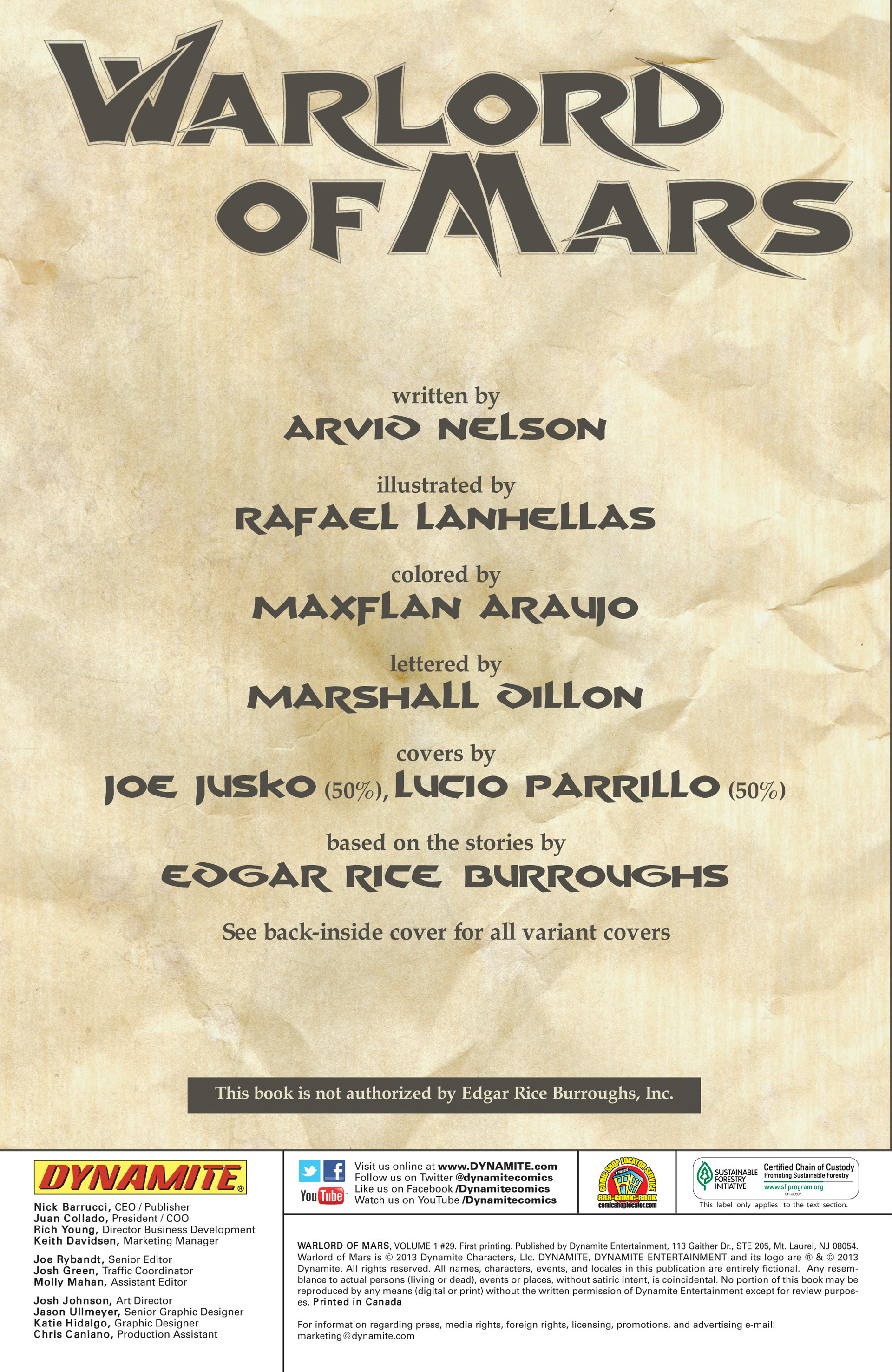 Read online Warlord of Mars comic -  Issue #29 - 3