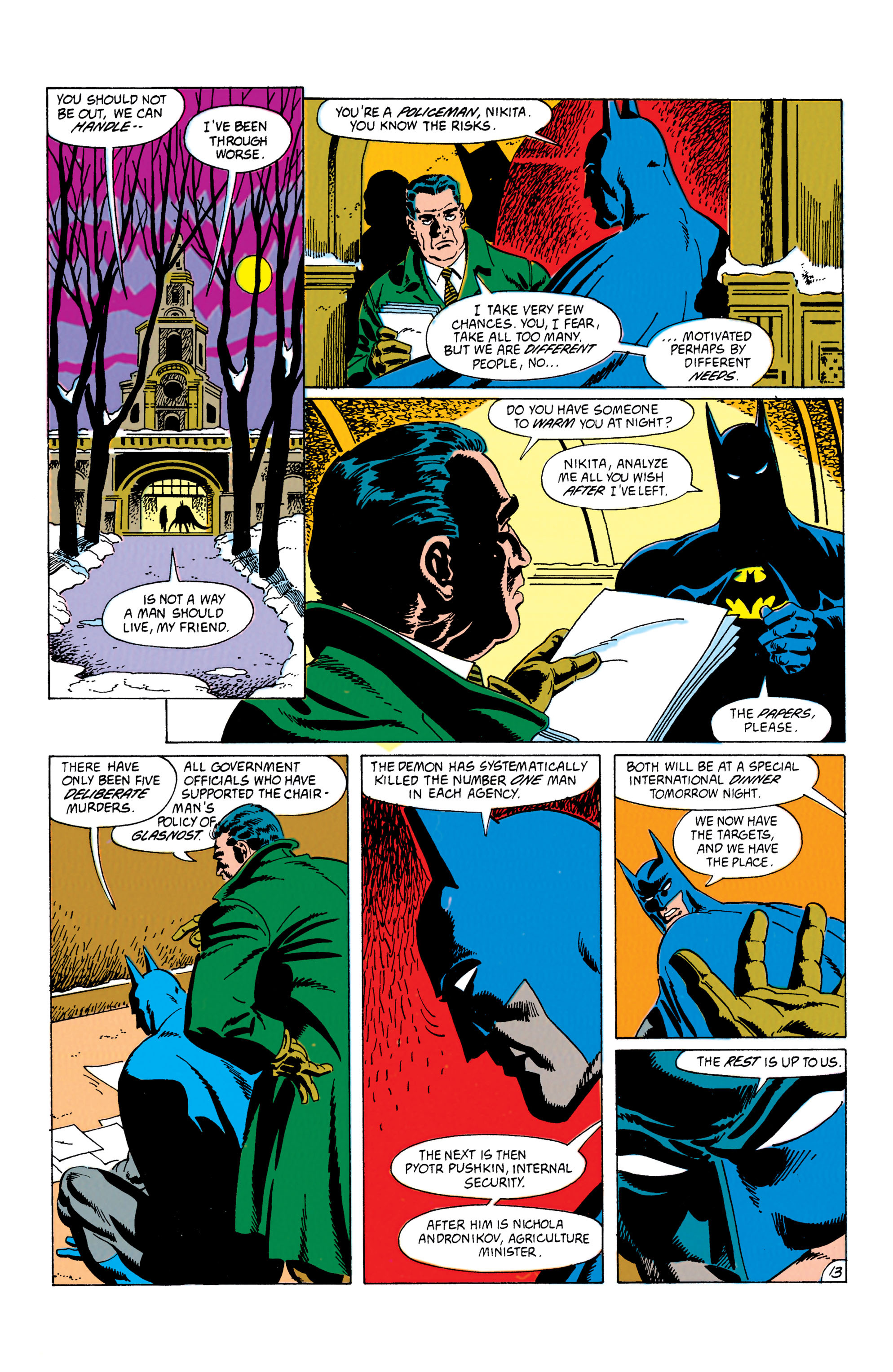 Read online Batman (1940) comic -  Issue #446 - 14