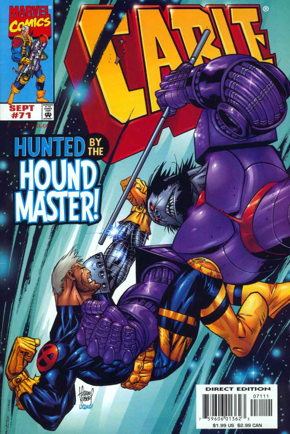 Read online Cable (1993) comic -  Issue #71 - 1