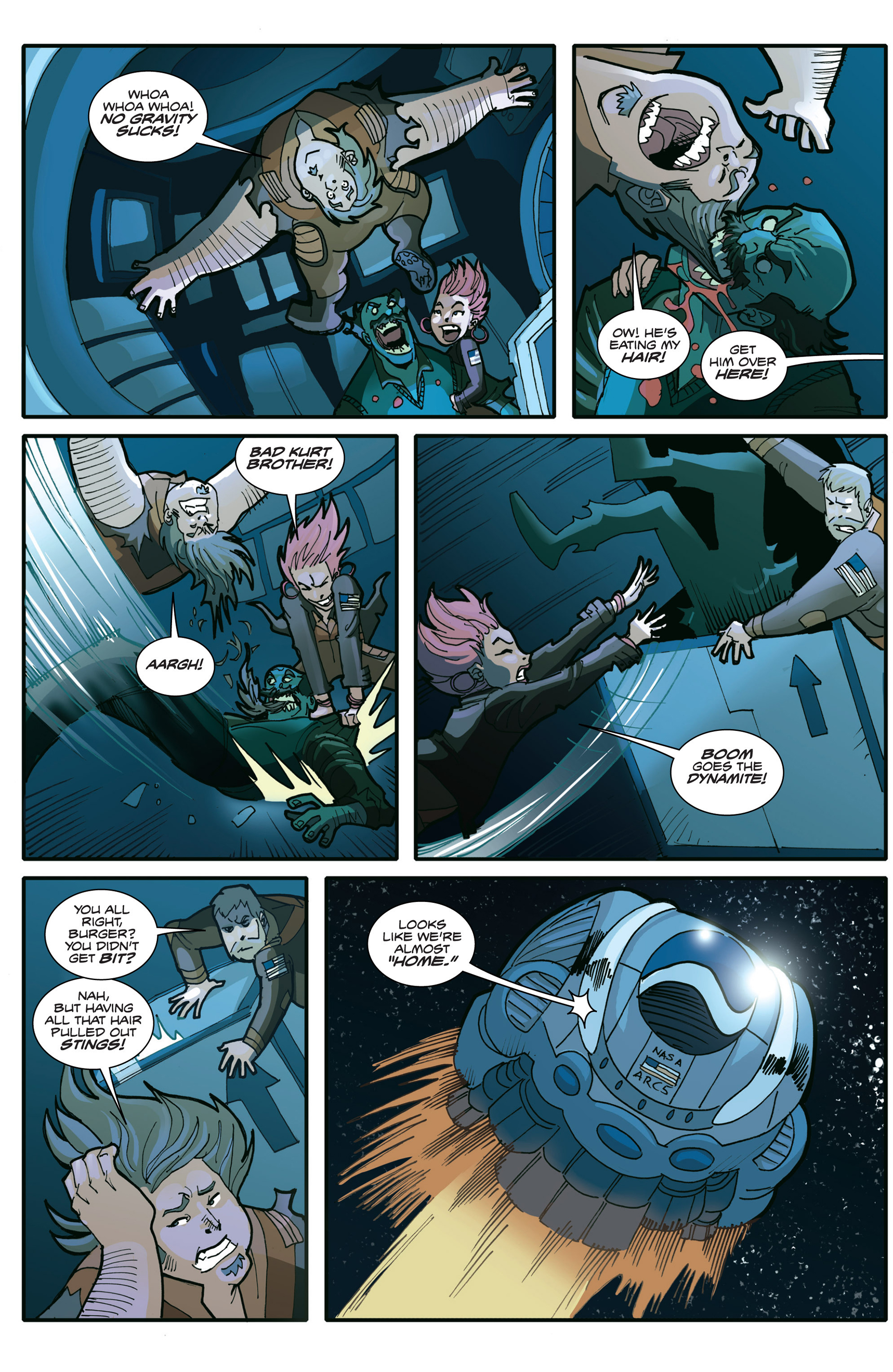 Read online Fanboys vs. Zombies comic -  Issue #13 - 23