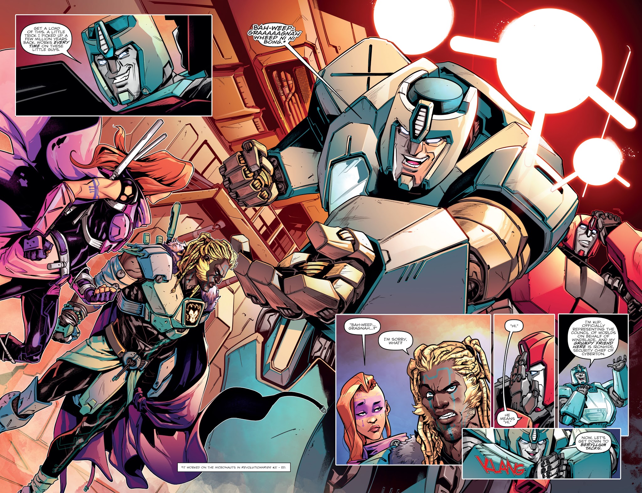 Read online Transformers vs. Visionaries comic -  Issue #1 - 10