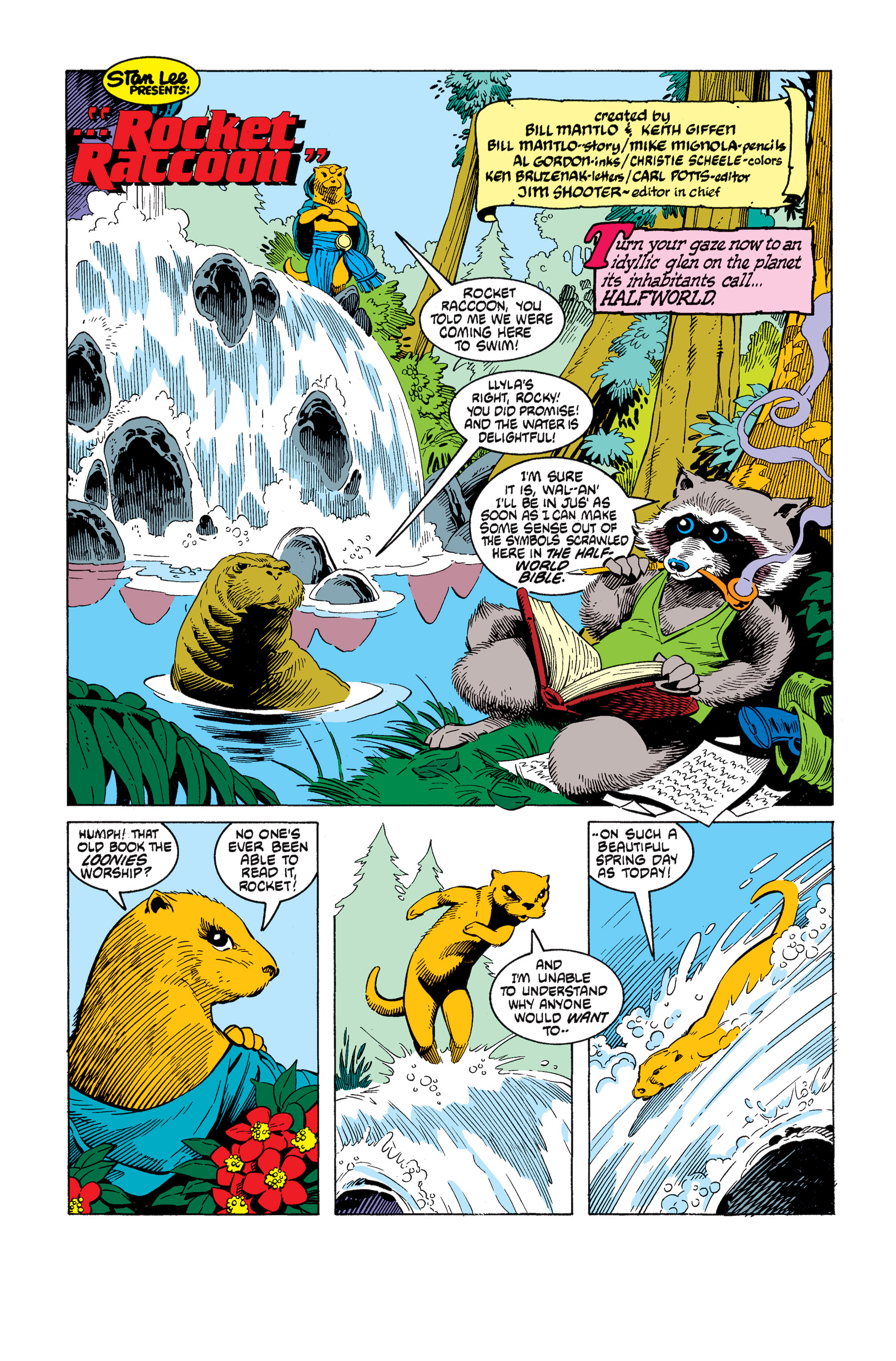 Read online Rocket Raccoon (1985) comic -  Issue #1 - 6