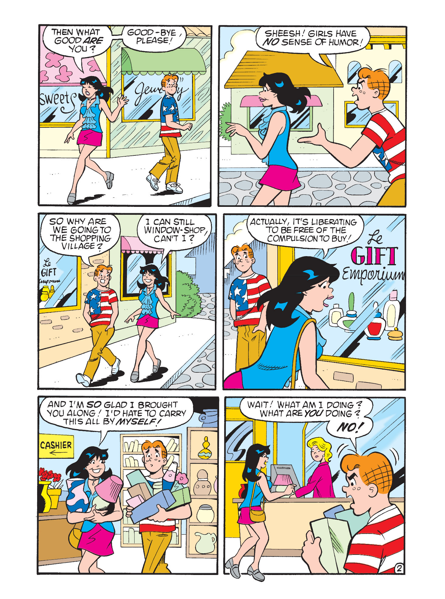 Read online Betty and Veronica Double Digest comic -  Issue #205 - 125