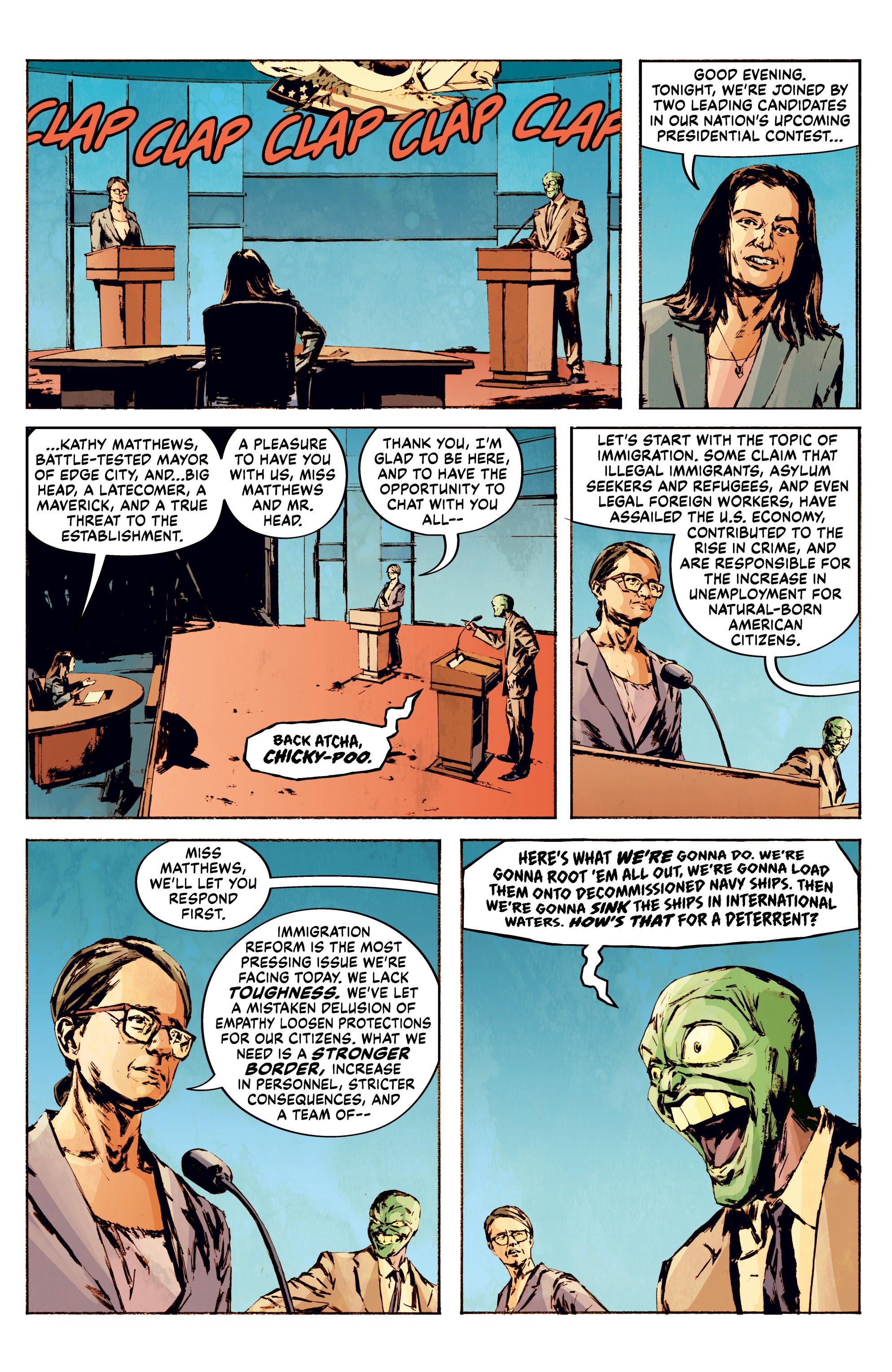 Read online The Mask: I Pledge Allegiance to the Mask comic -  Issue # _TPB - 64