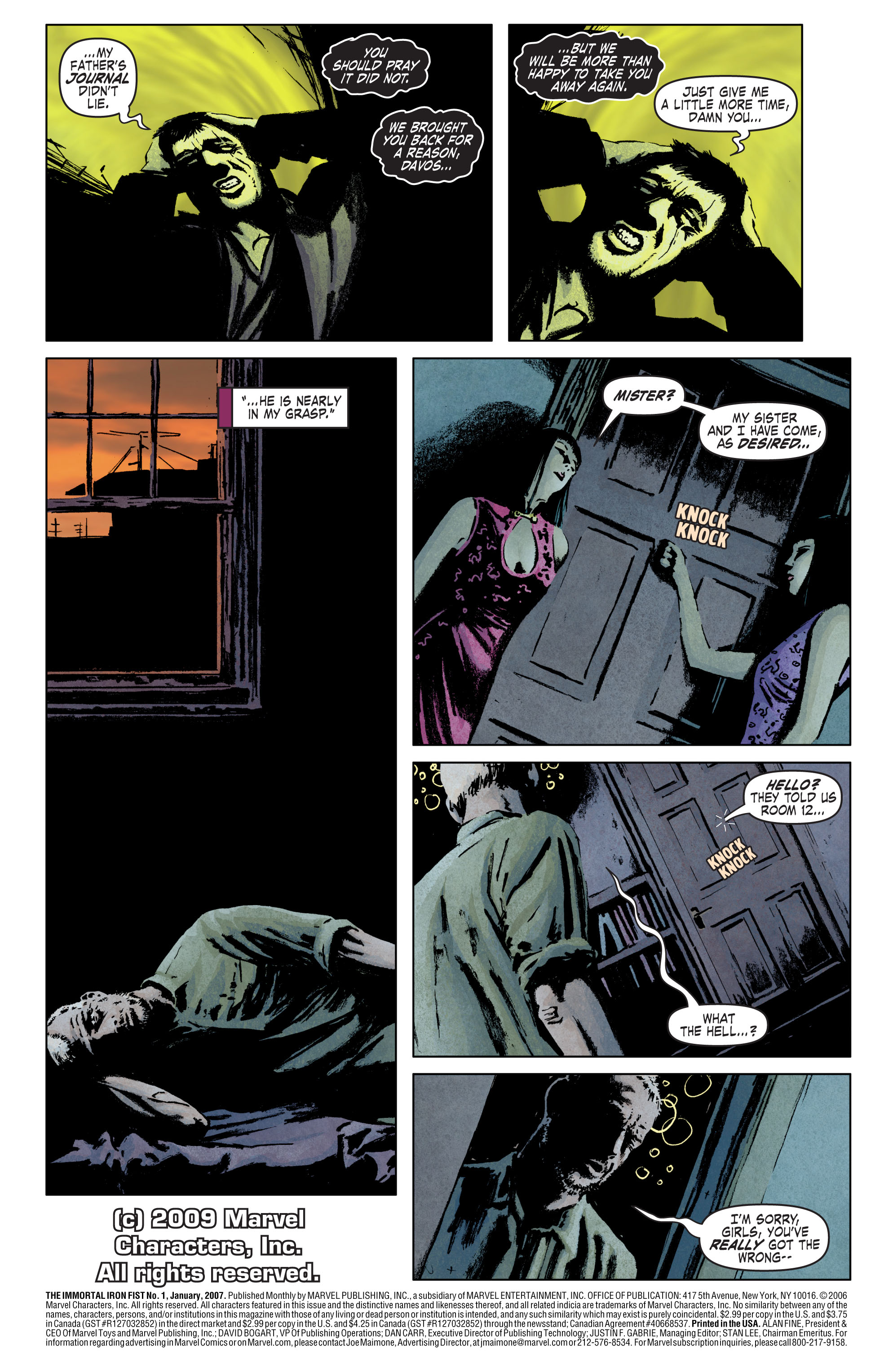 Read online The Immortal Iron Fist comic -  Issue #1 - 19