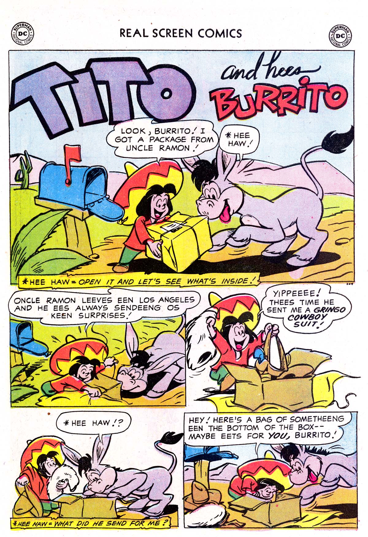 Read online Real Screen Comics comic -  Issue #110 - 10