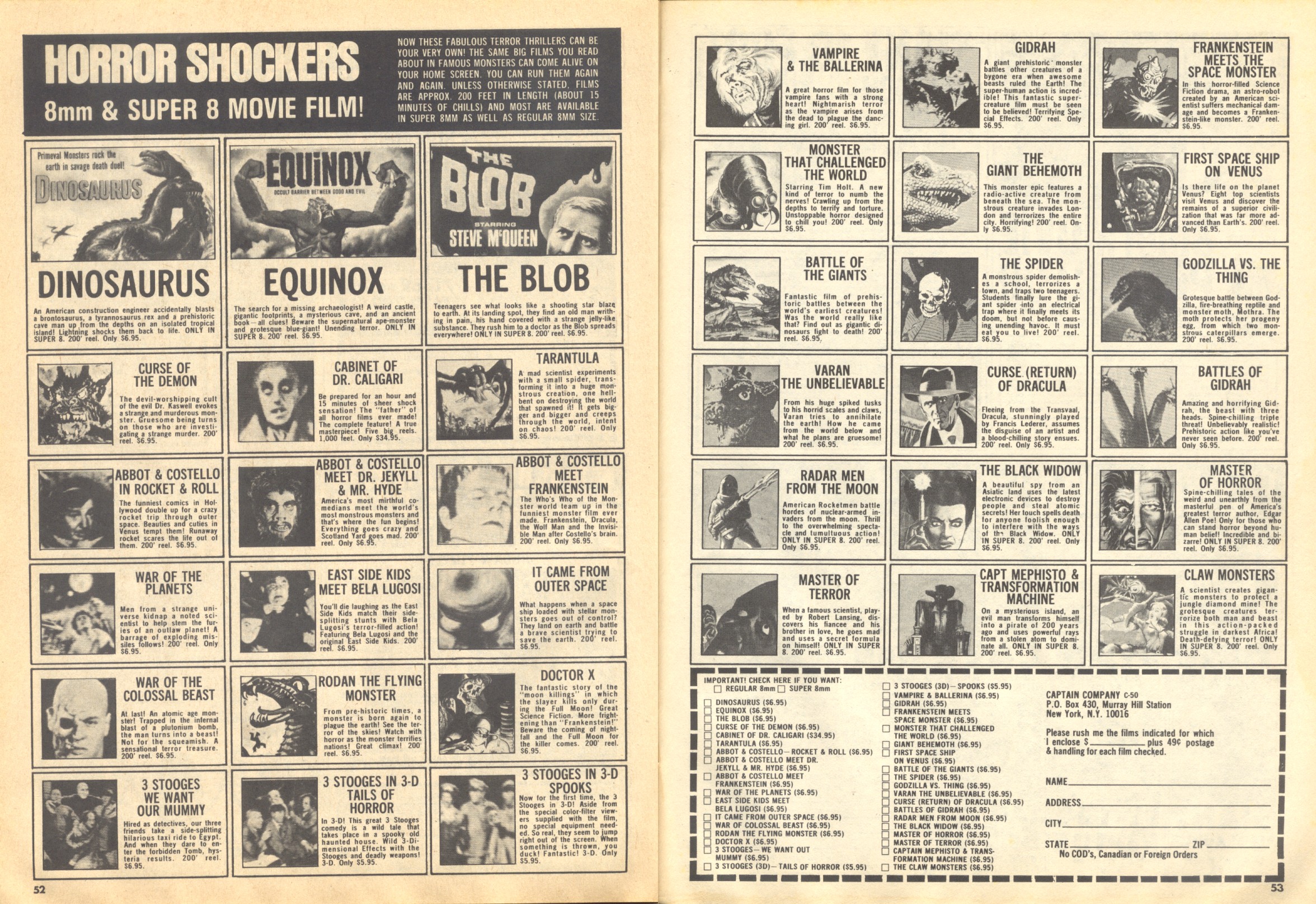 Read online Creepy (1964) comic -  Issue #50 - 51