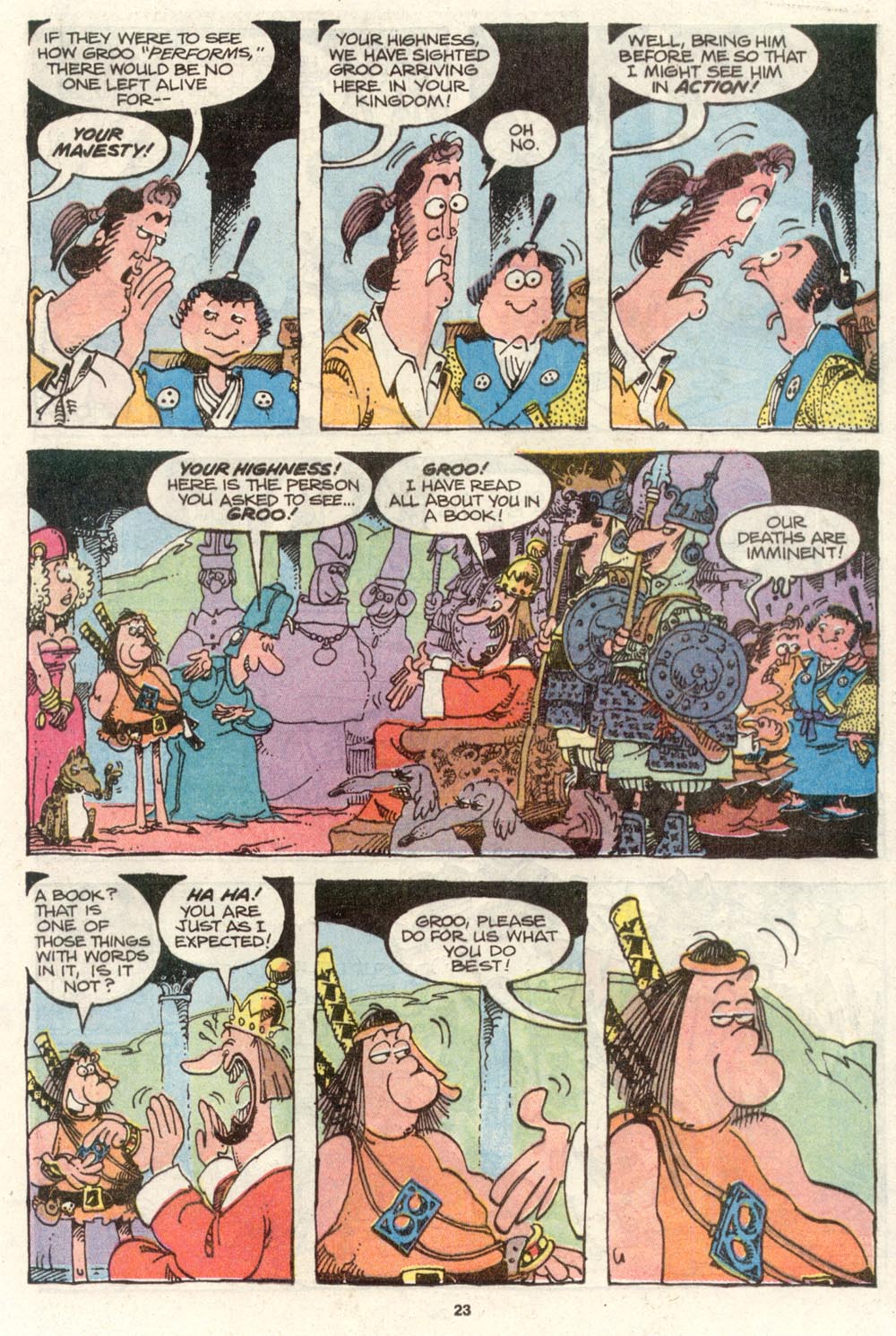 Read online Sergio Aragonés Groo the Wanderer comic -  Issue #71 - 18