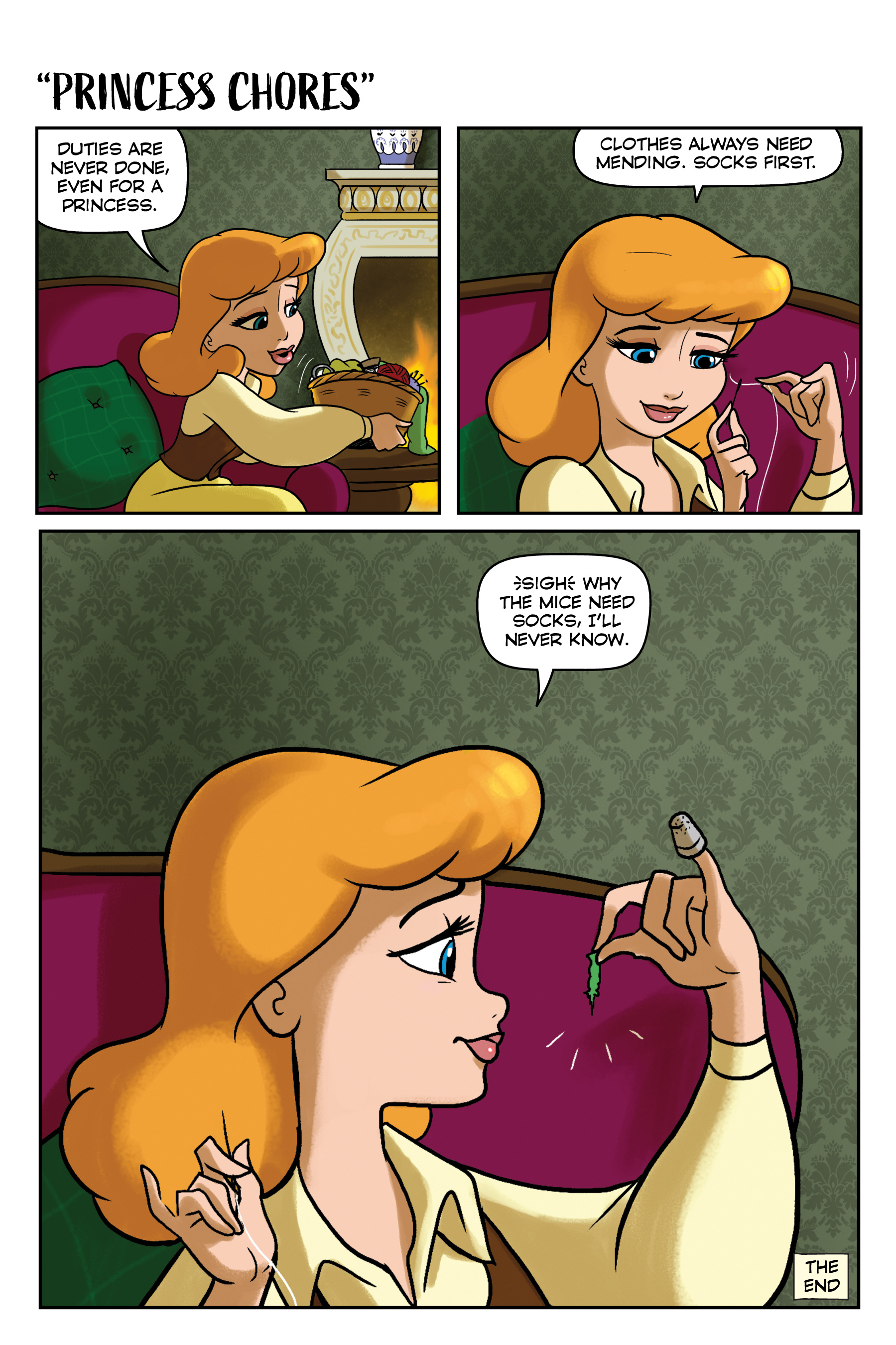 Read online Disney Princess: Friends, Family, Fantastic comic -  Issue # TPB - 30