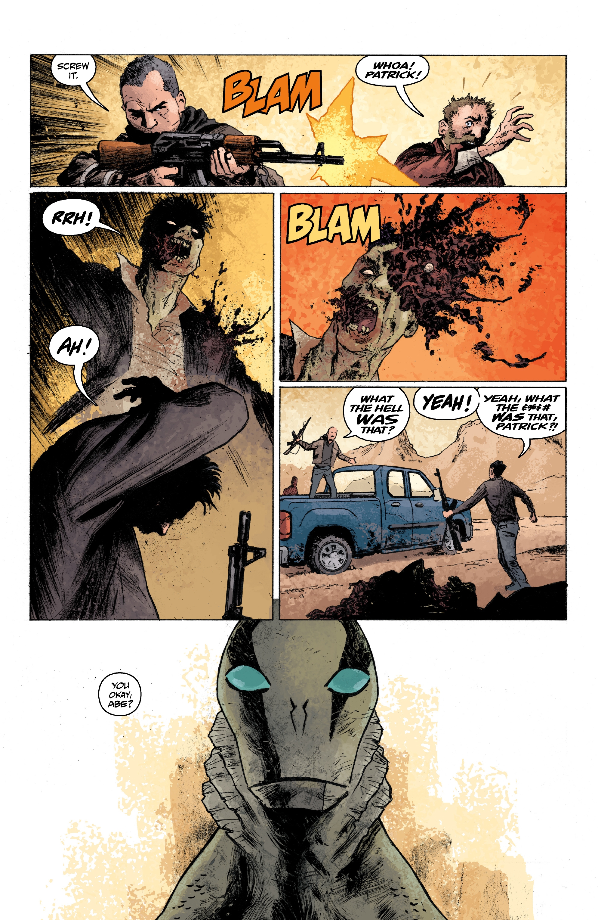 Read online Abe Sapien comic -  Issue # _TPB Dark and Terrible 1 (Part 2) - 50