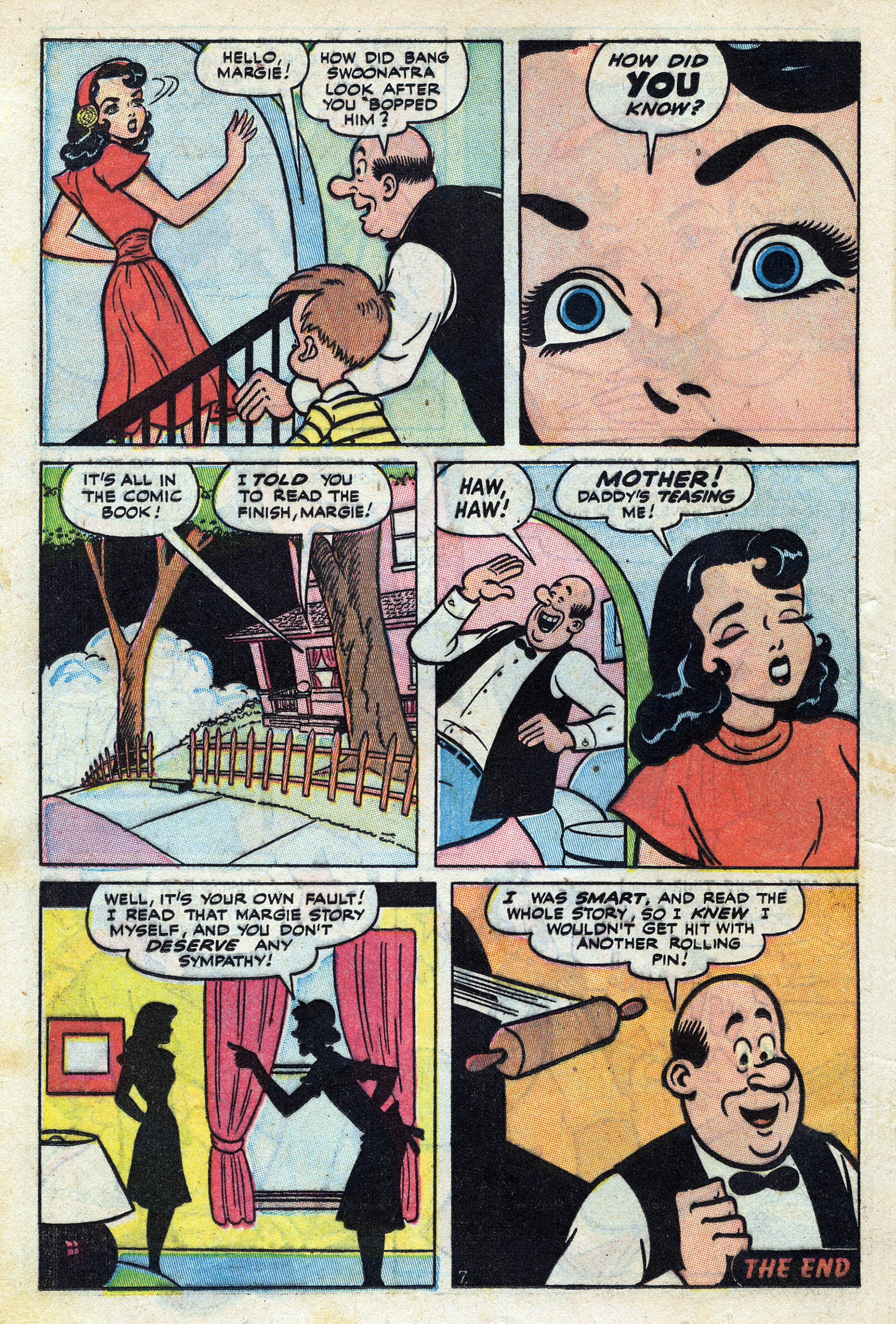 Read online Margie Comics comic -  Issue #36 - 18