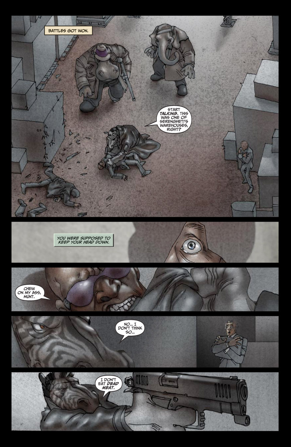Read online Elephantmen comic -  Issue #8 - 13