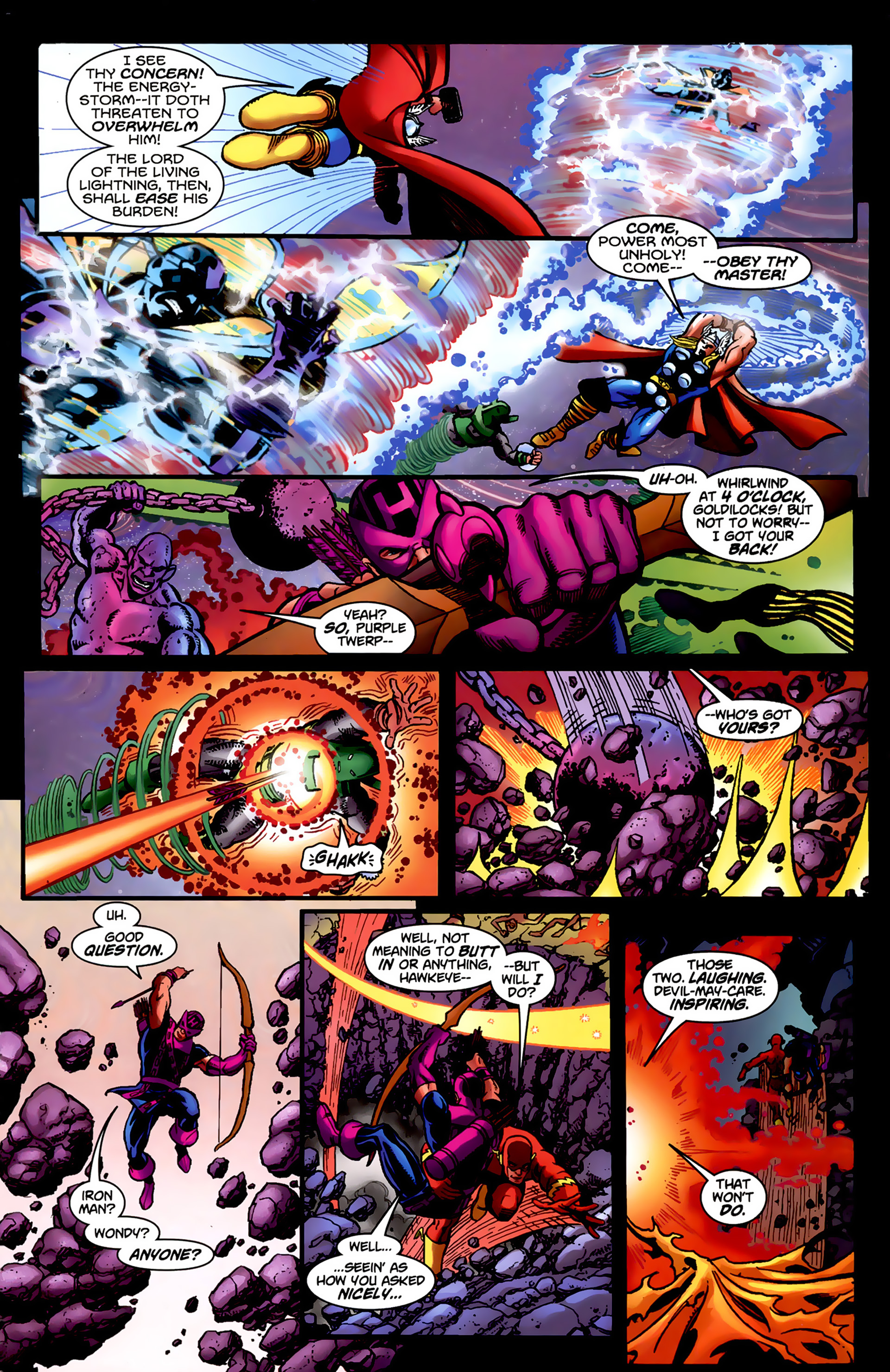Read online JLA/Avengers comic -  Issue #4 - 24