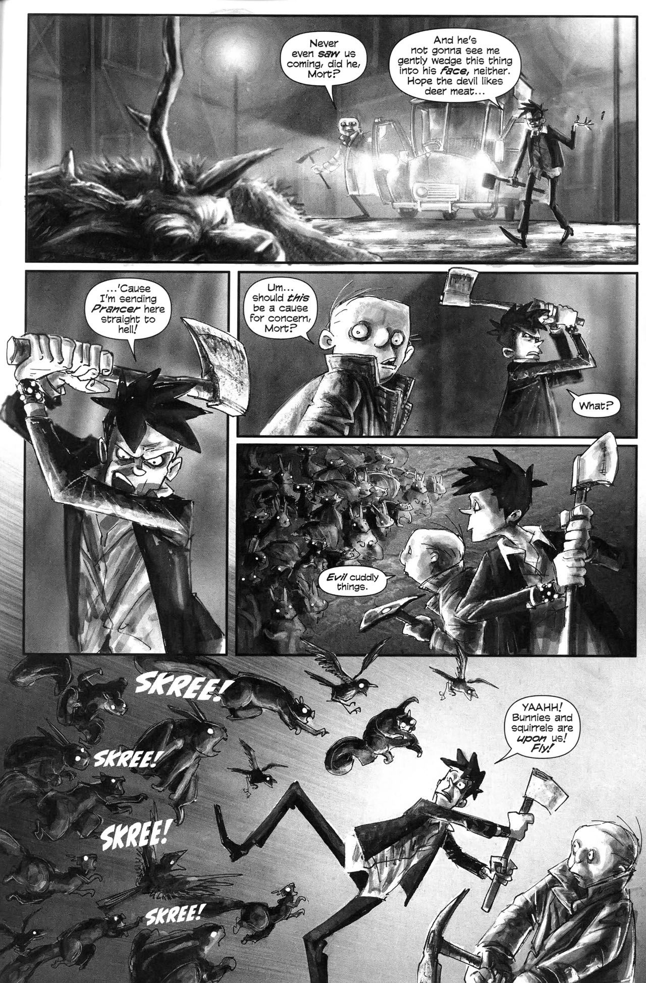 Read online Cemetery Blues comic -  Issue #3 - 19