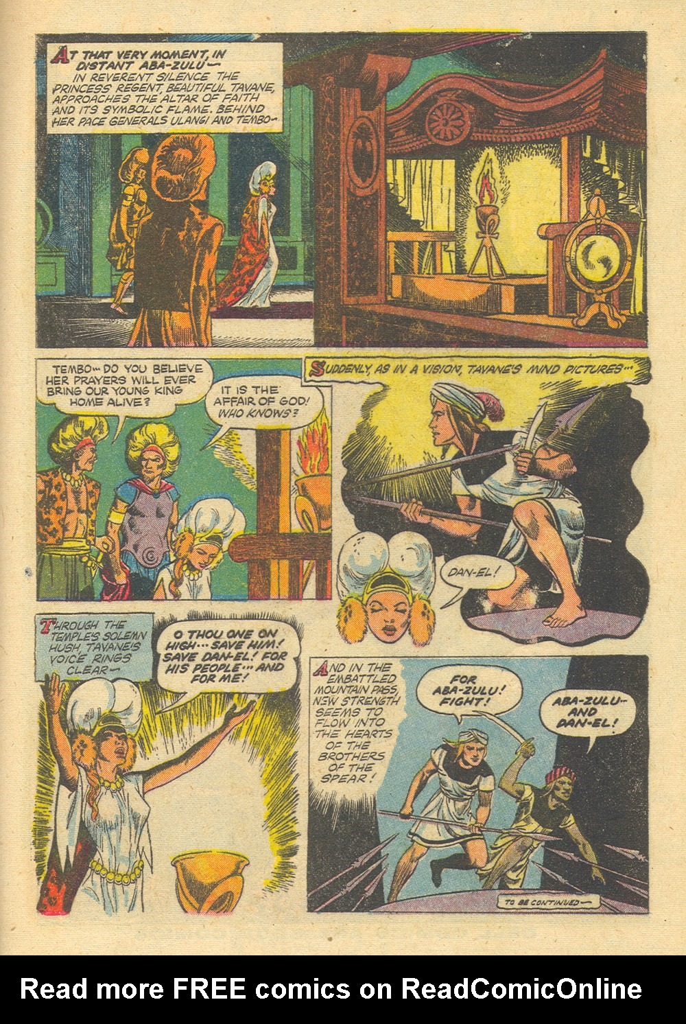 Read online Tarzan (1948) comic -  Issue #65 - 33