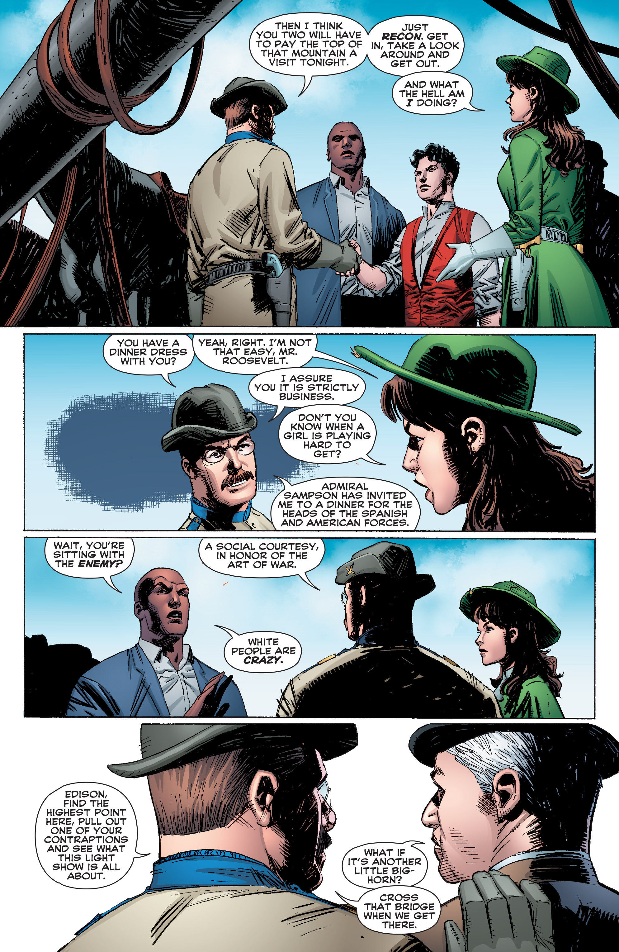 Read online Rough Riders comic -  Issue #3 - 11