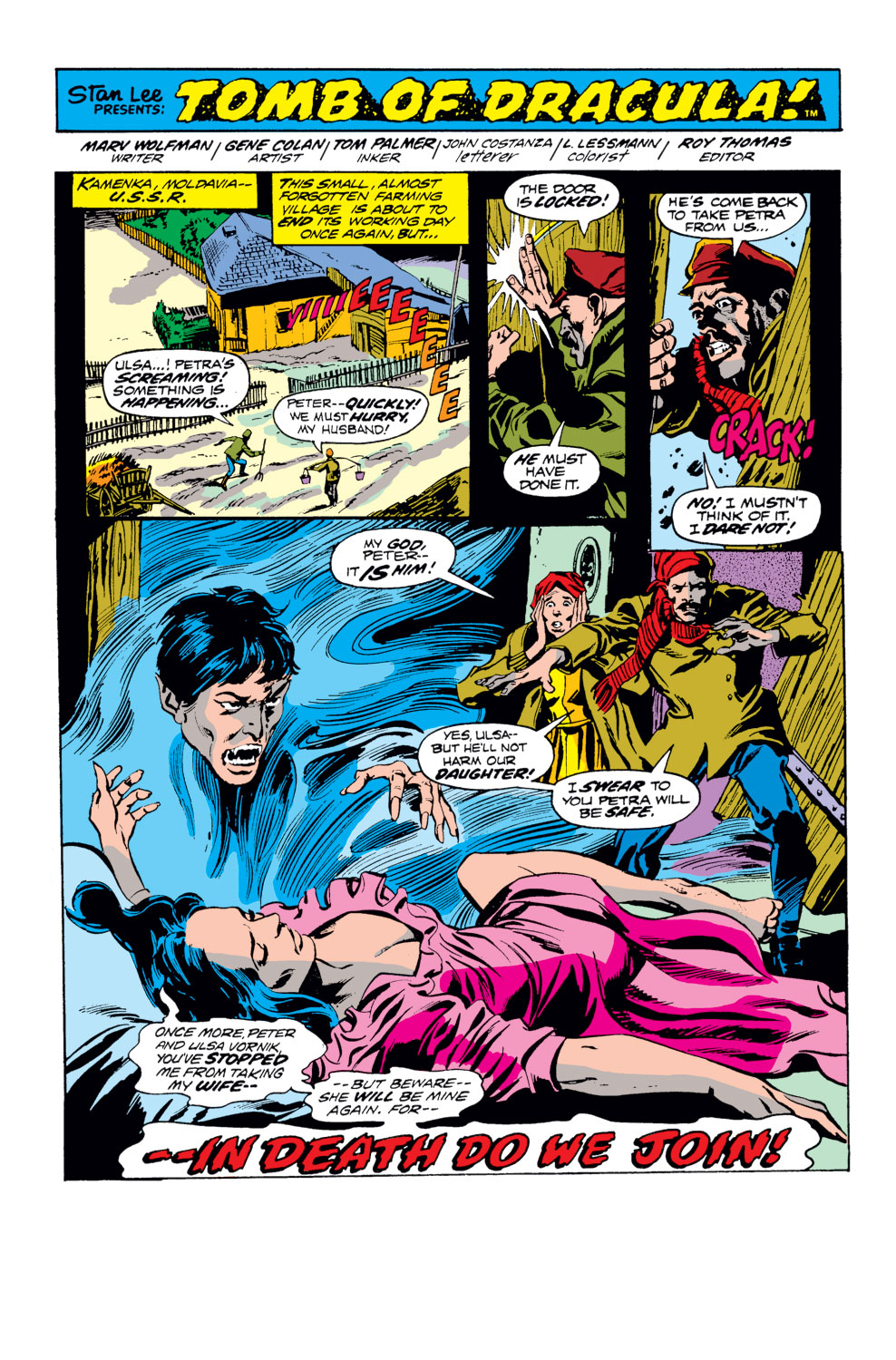 Read online Tomb of Dracula (1972) comic -  Issue #22 - 2