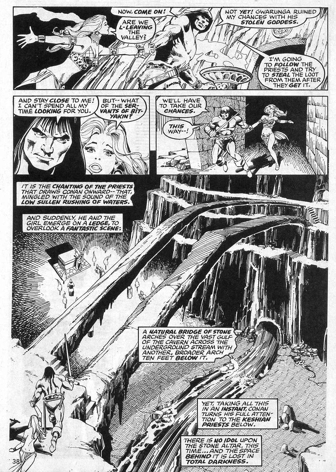 The Savage Sword Of Conan issue 25 - Page 38