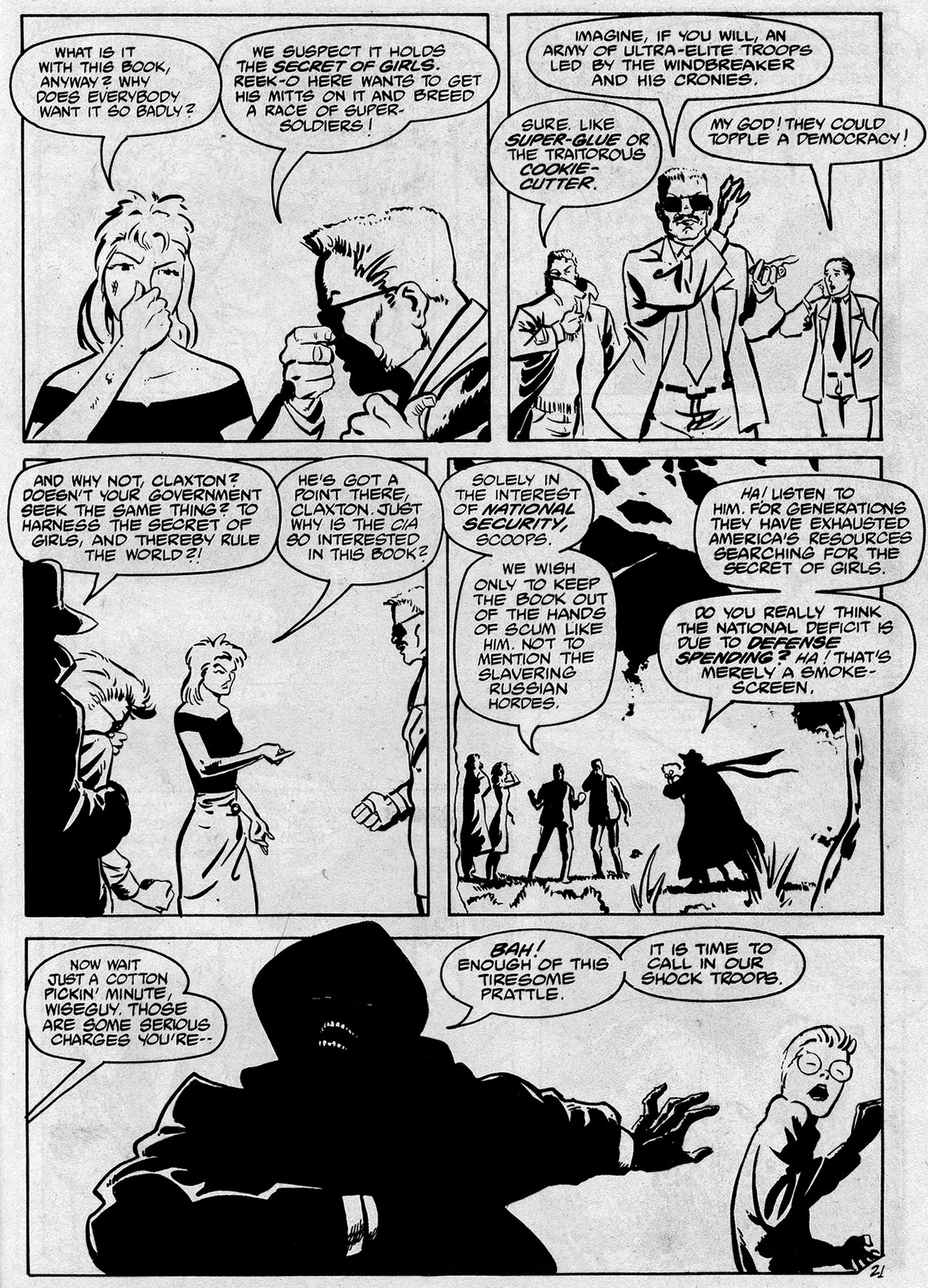 Read online The Trouble with Girls comic -  Issue #14 - 23