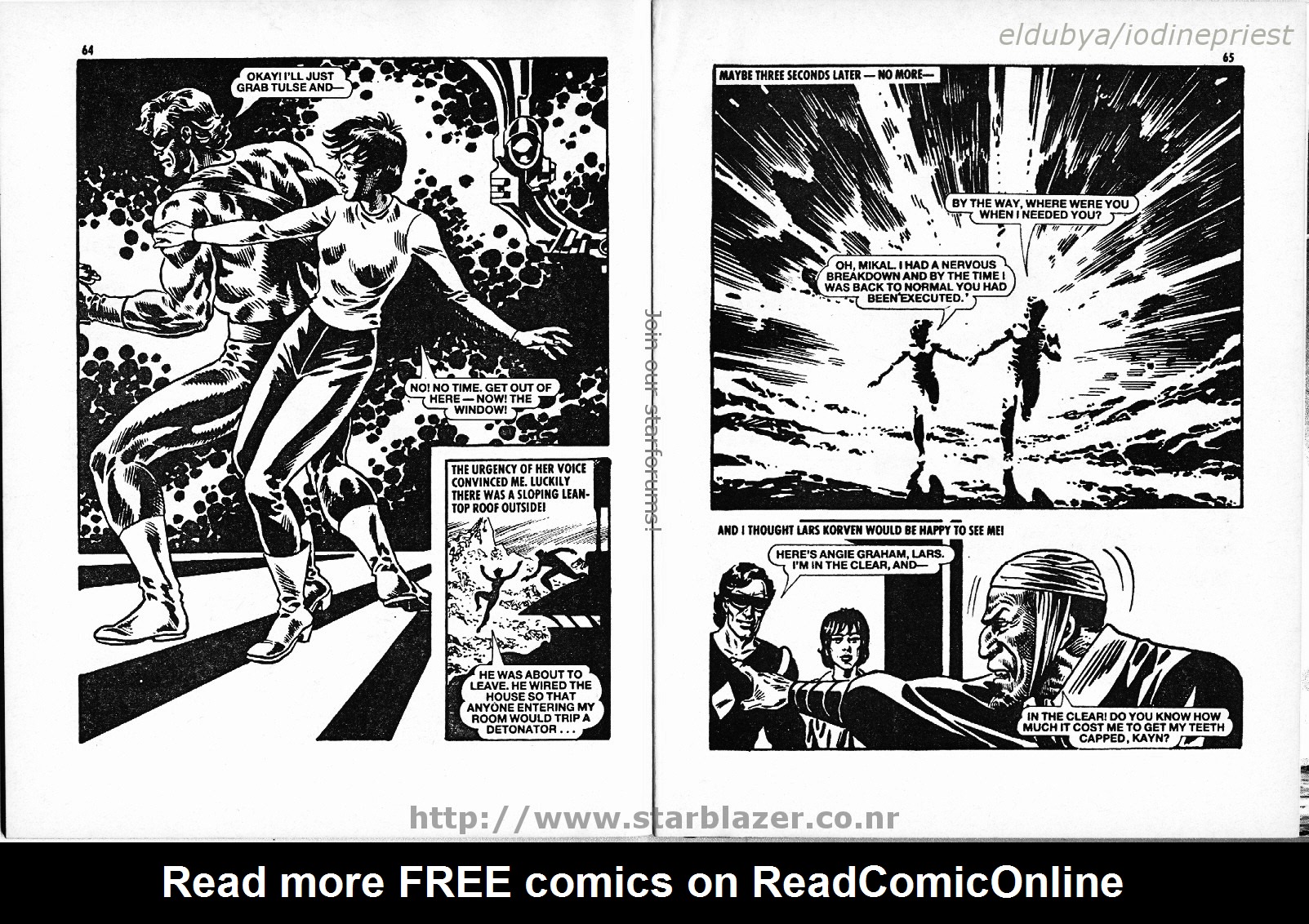 Read online Starblazer comic -  Issue #207 - 34
